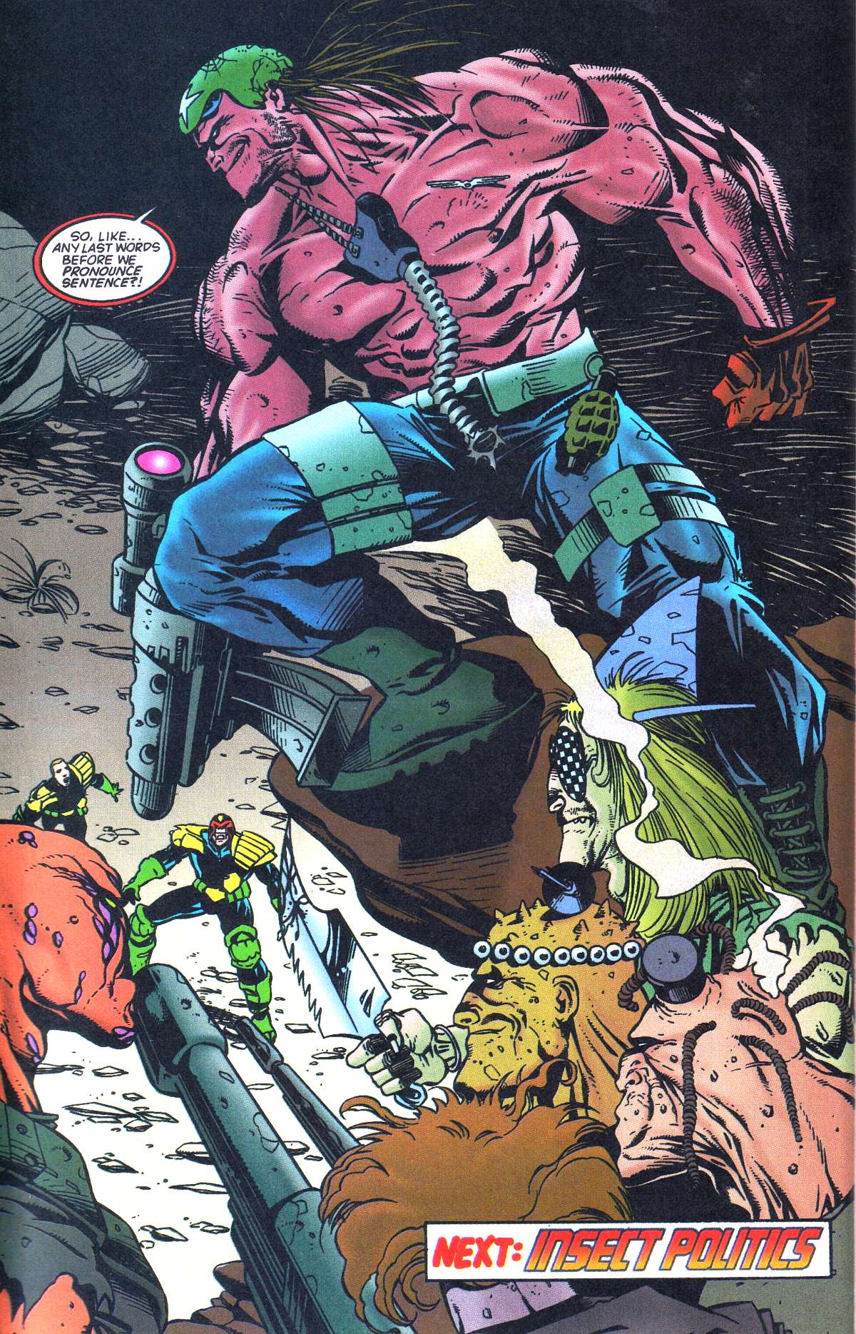 Read online Judge Dredd: Legends of the Law comic -  Issue #5 - 30