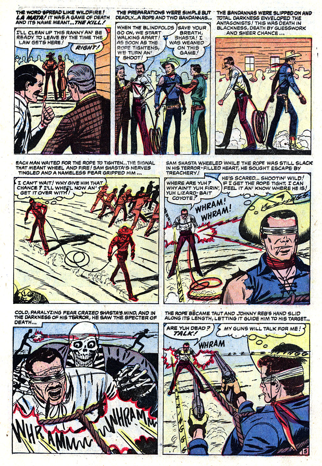 Read online Western Outlaws (1954) comic -  Issue #5 - 7