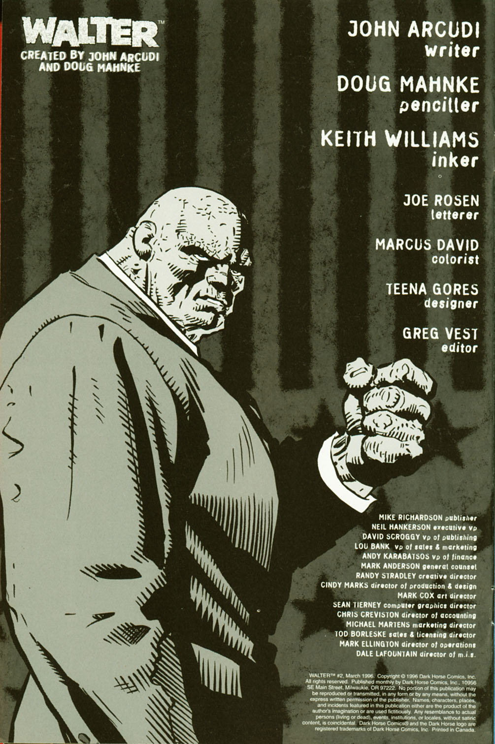 Read online Walter: Campaign of Terror comic -  Issue #2 - 2