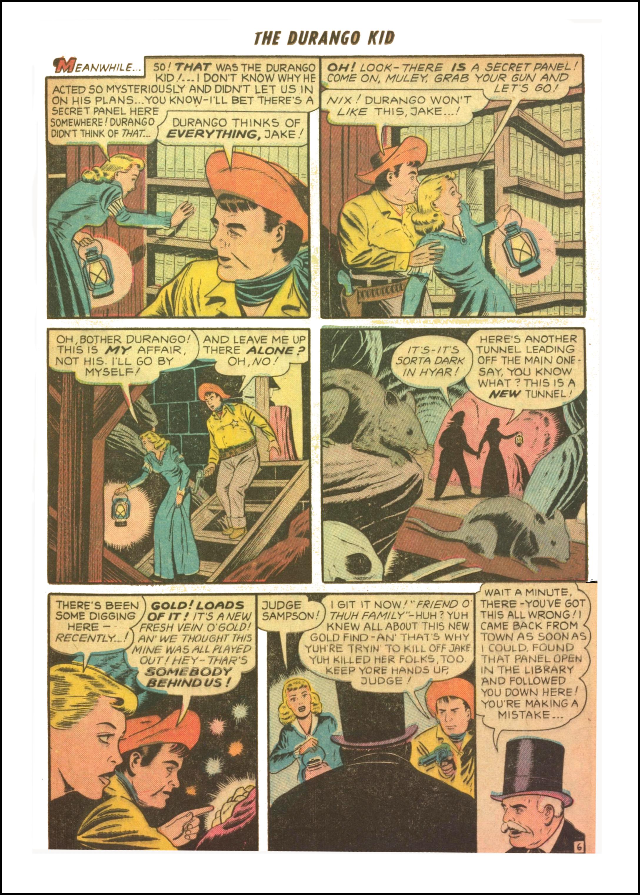 Read online Charles Starrett as The Durango Kid comic -  Issue #24 - 15