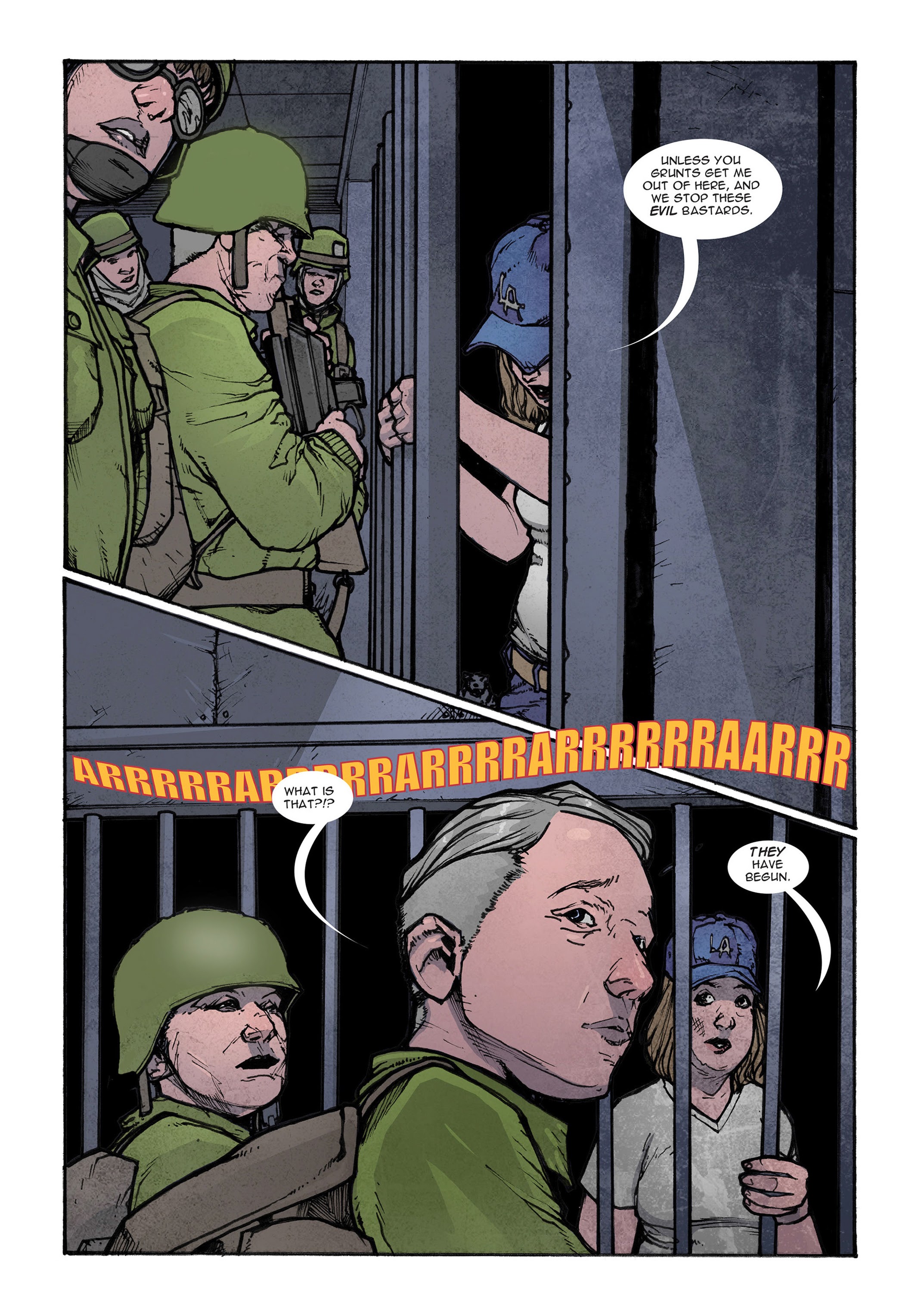 Read online Time Grunts comic -  Issue #4 - 9