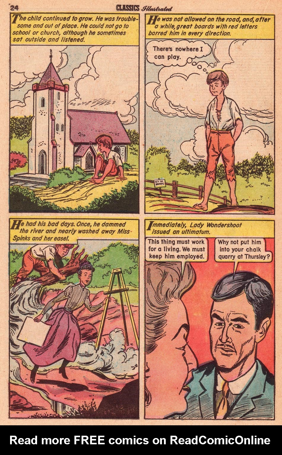 Read online Classics Illustrated comic -  Issue #160 - 25
