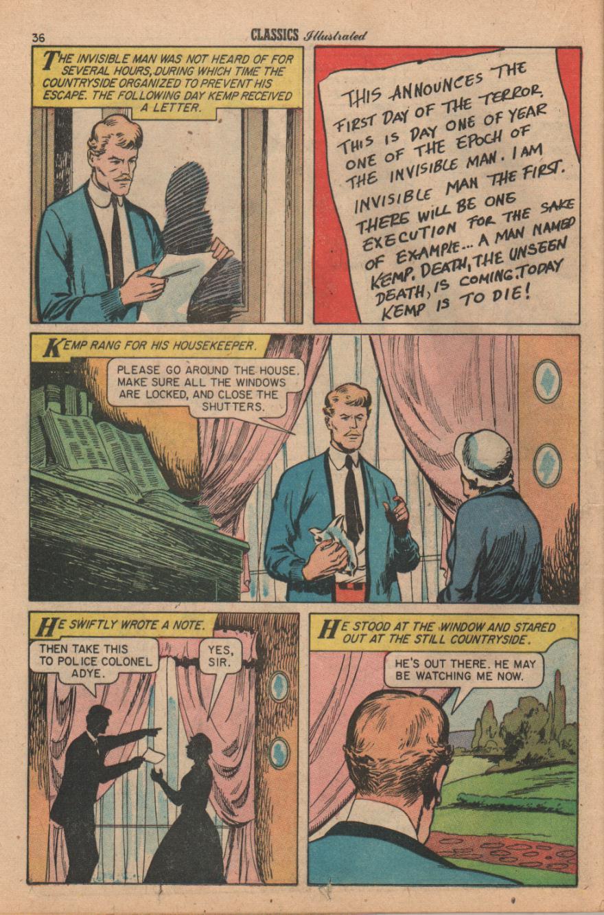 Read online Classics Illustrated comic -  Issue #153 - 38
