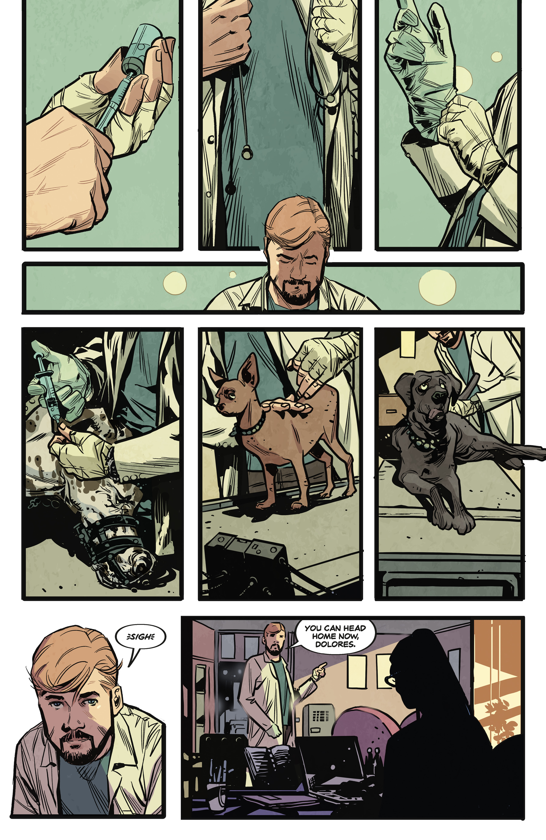 Read online Lunar Lodge comic -  Issue #1 - 7