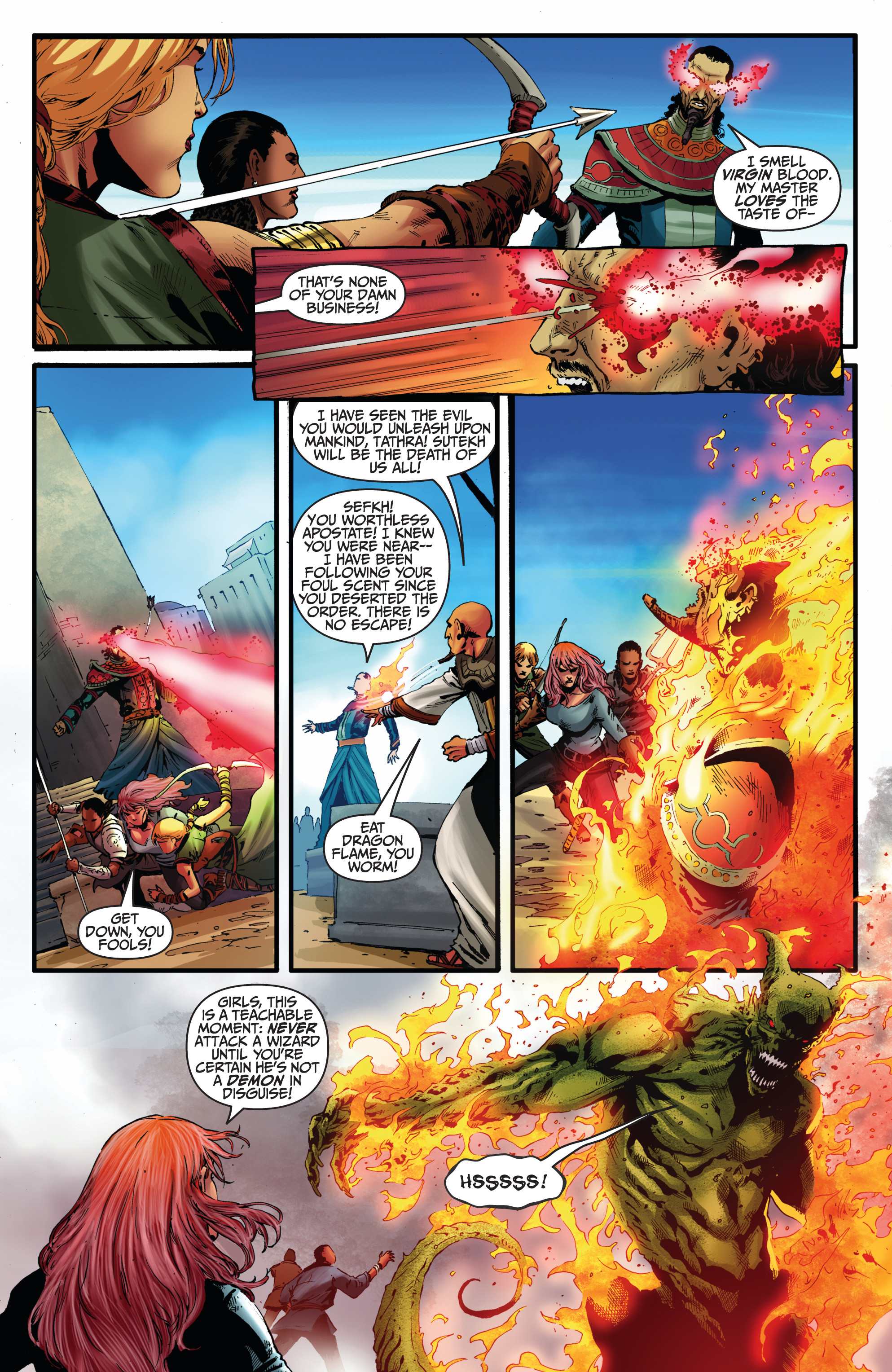 Read online Red Sonja: Vulture's Circle comic -  Issue # _TPB - 21