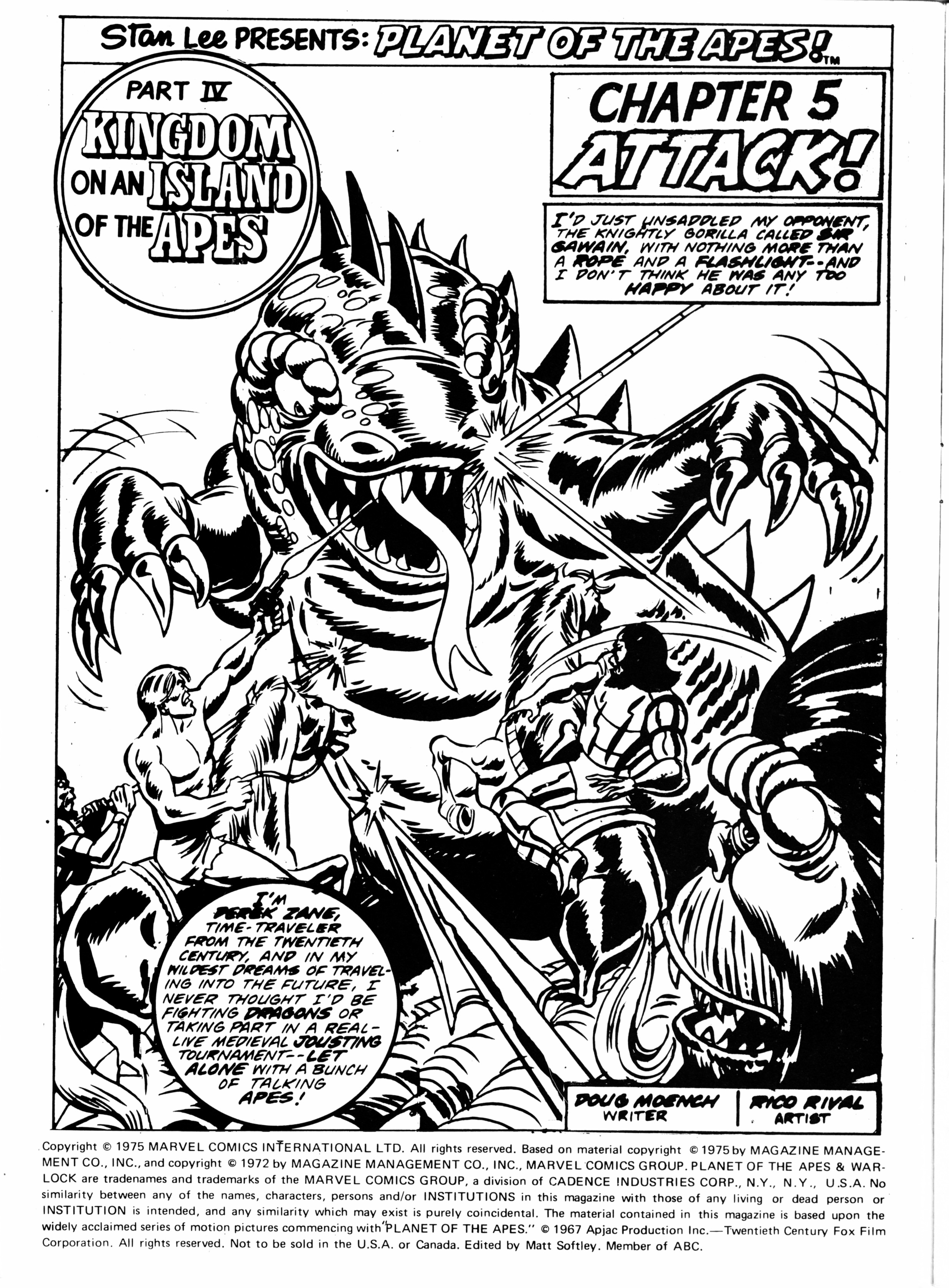 Read online Planet of the Apes (1974) comic -  Issue #34 - 2