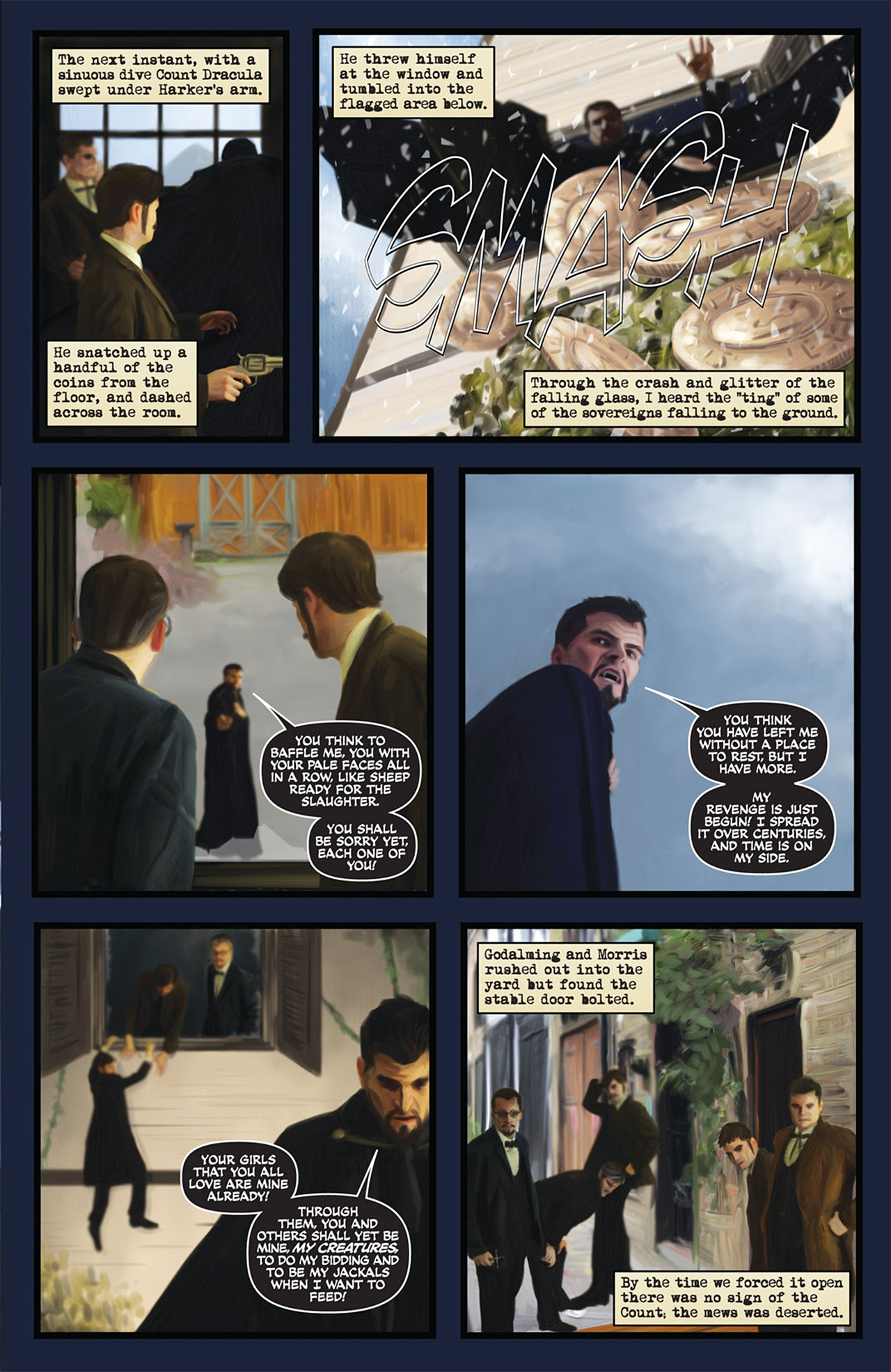 Read online The Complete Dracula comic -  Issue #5 - 7