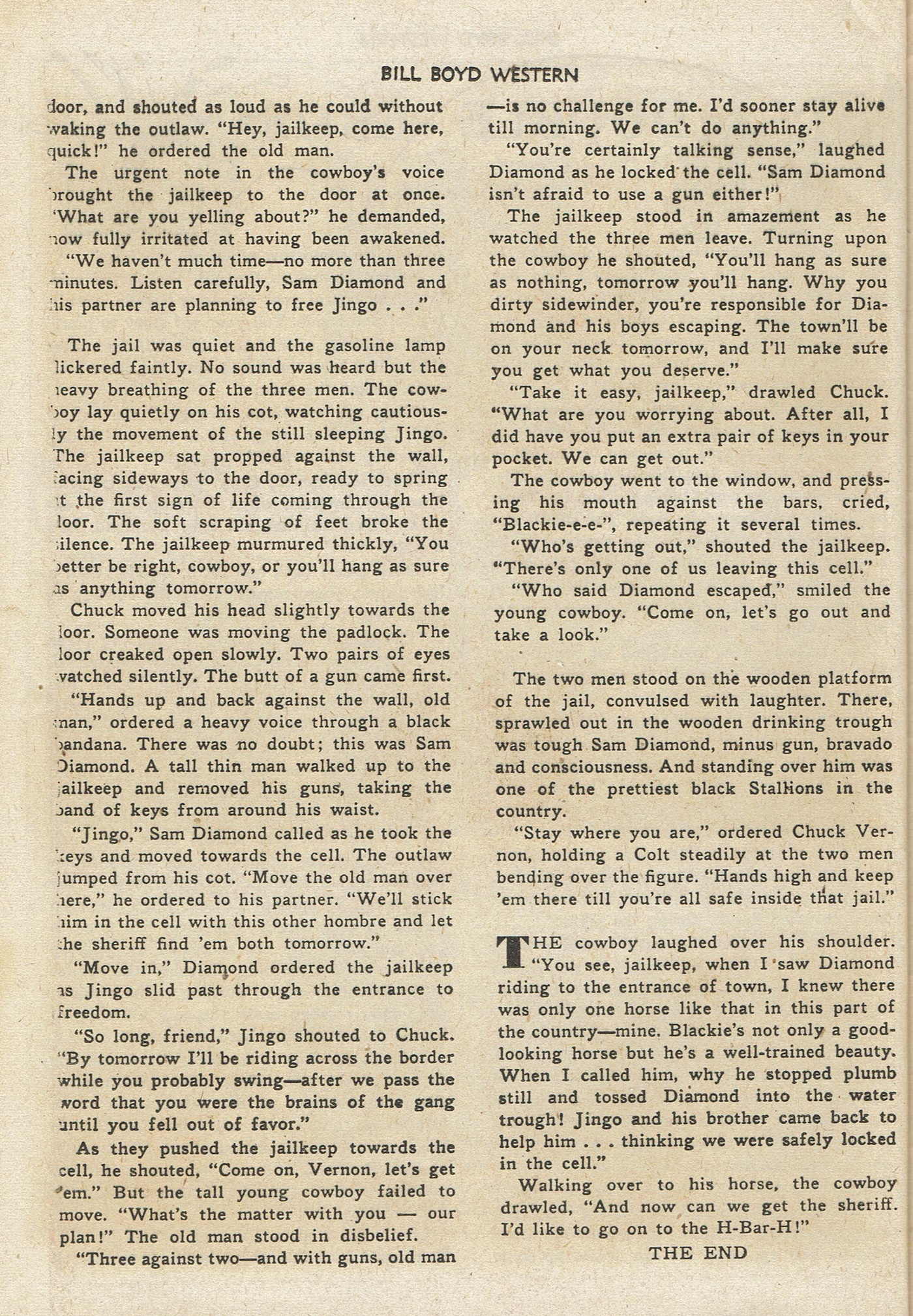 Read online Bill Boyd Western comic -  Issue #13 - 36