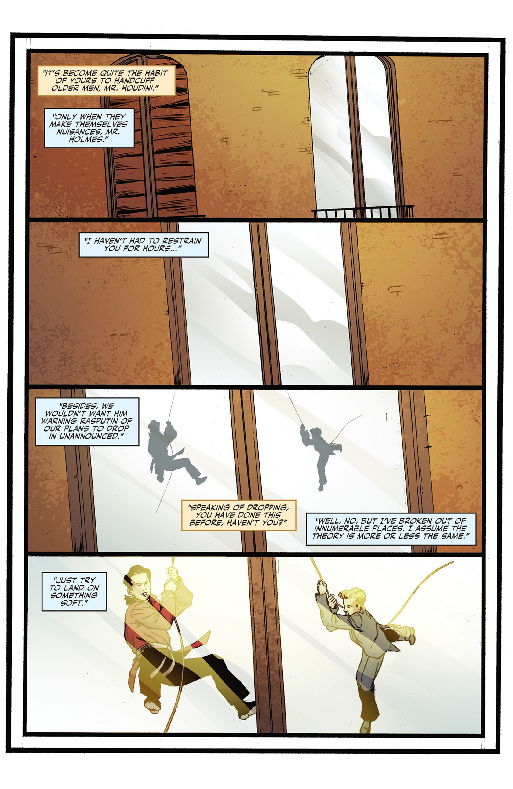 Read online Sherlock Holmes vs. Harry Houdini comic -  Issue #4 - 17