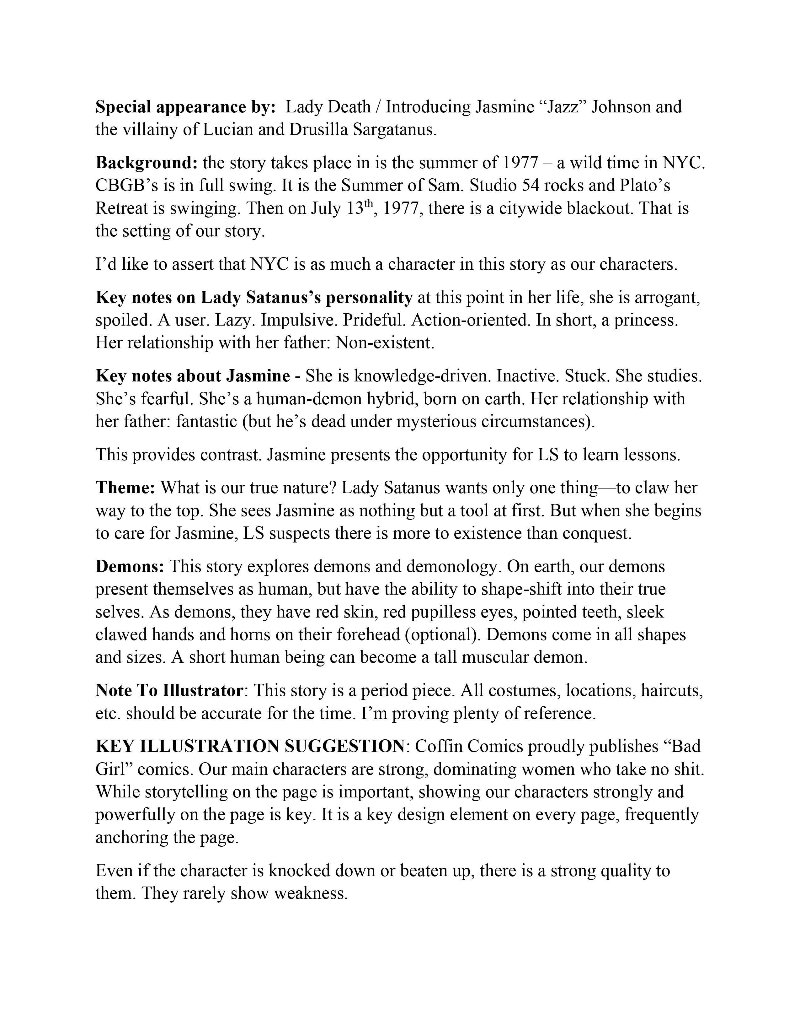 Read online Lady Satanus: Sinister Urge comic -  Issue # TPB - 54