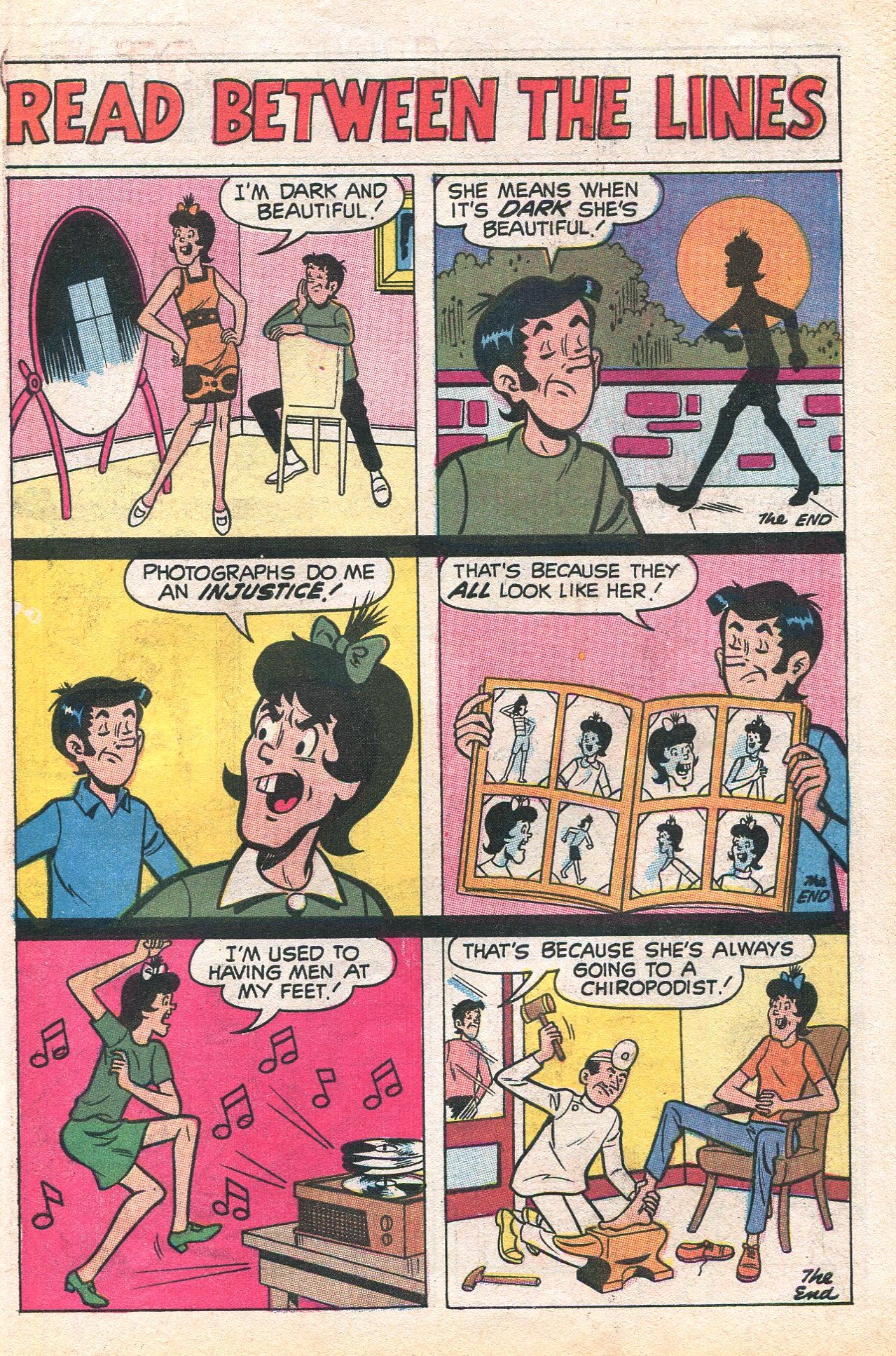 Read online Jughead's Jokes comic -  Issue #13 - 51