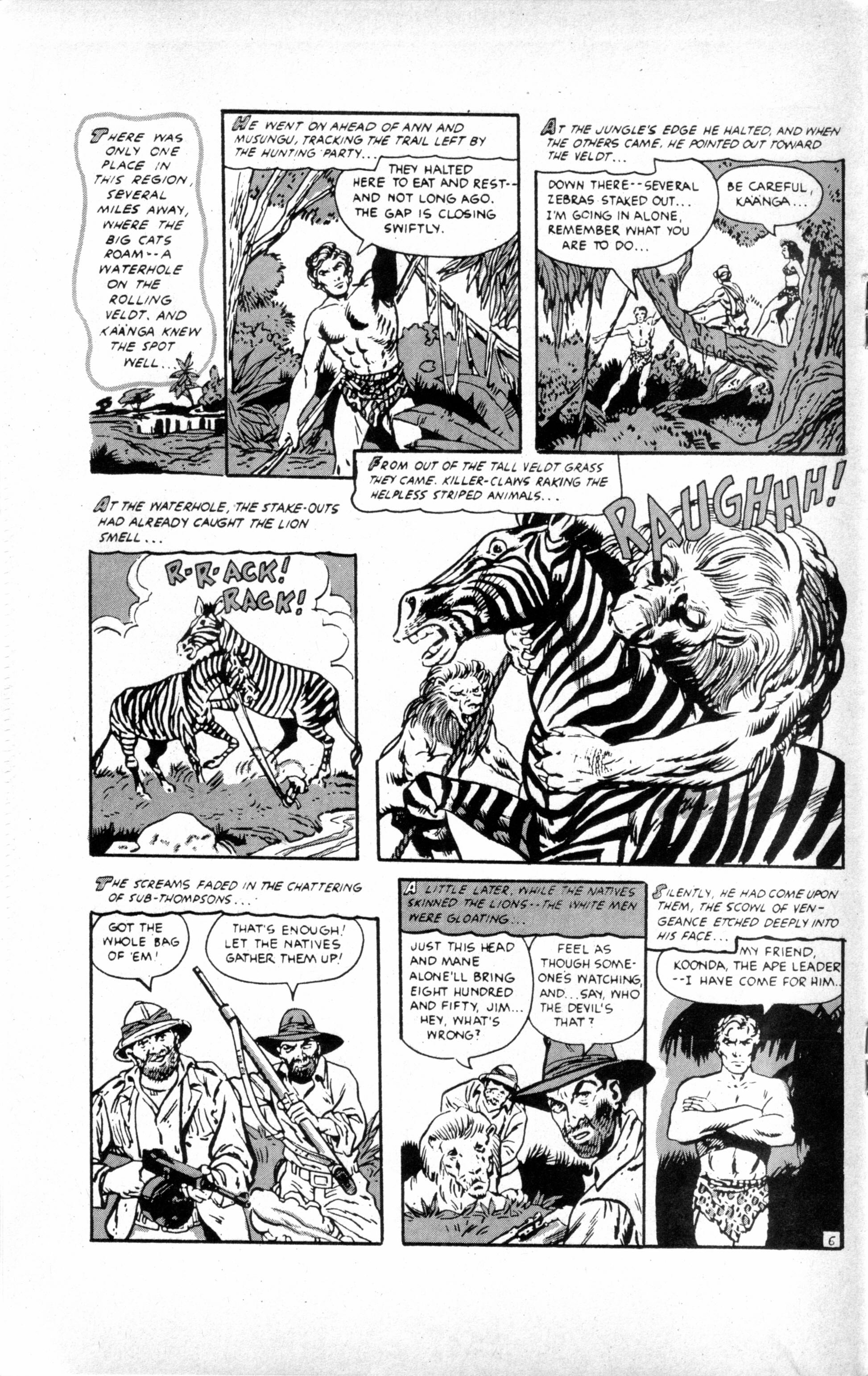 Read online Jungle Girls (1988) comic -  Issue #8 - 18
