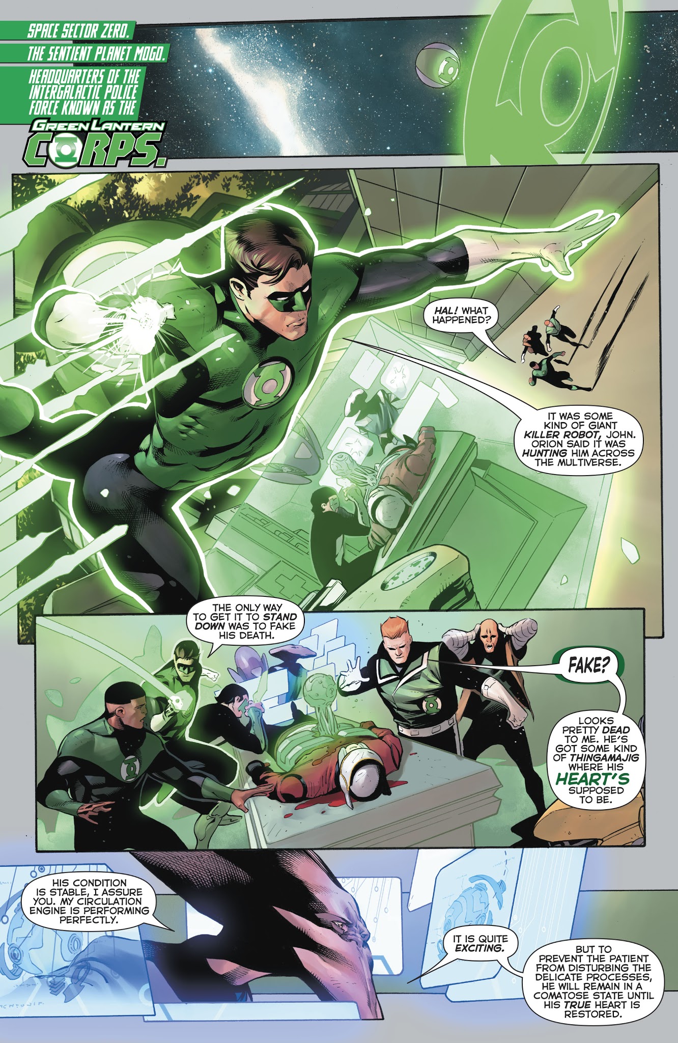 Read online Hal Jordan And The Green Lantern Corps comic -  Issue #27 - 15