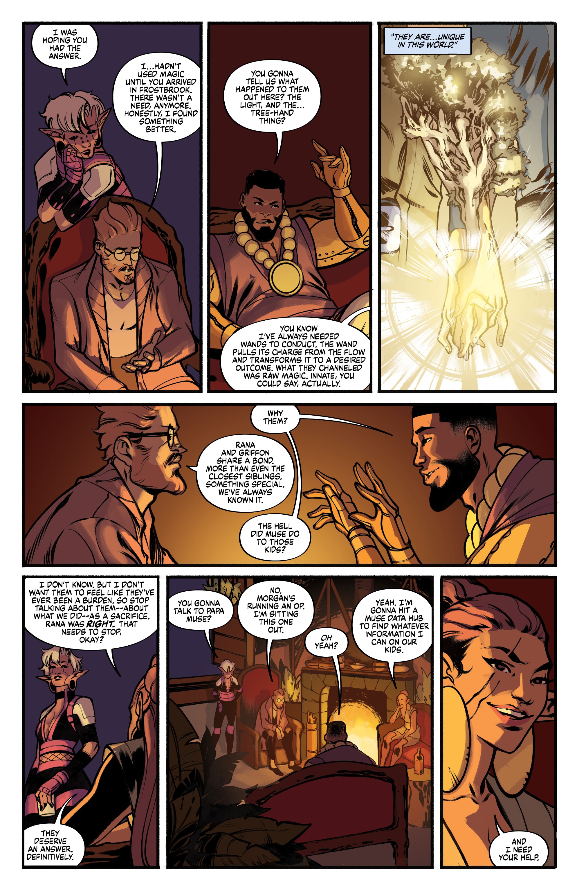 Read online Dryad comic -  Issue #7 - 11