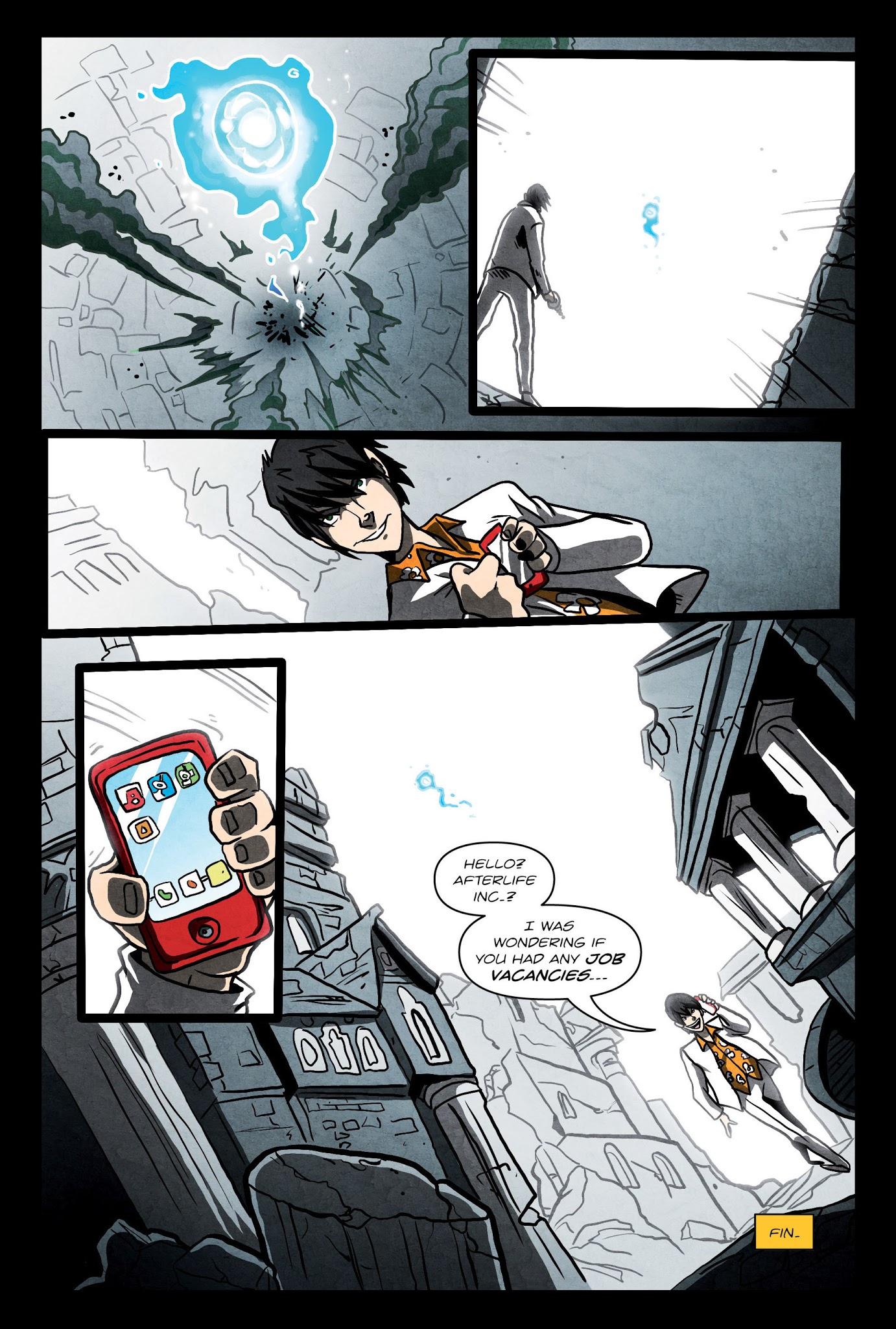 Read online Afterlife Inc. comic -  Issue #3 - 127