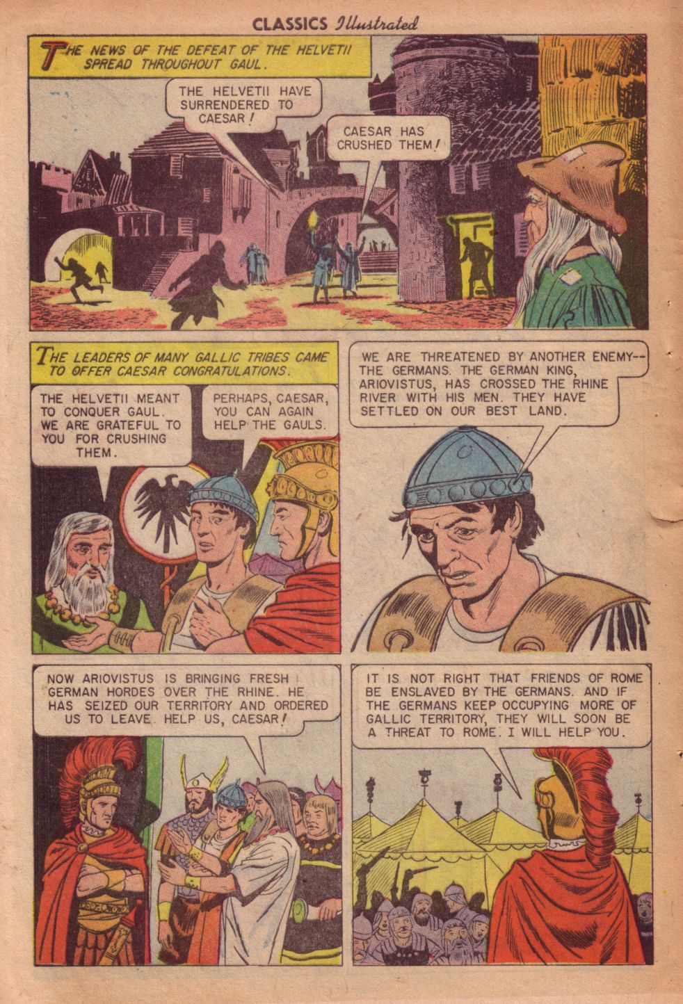 Read online Classics Illustrated comic -  Issue #130 - 10