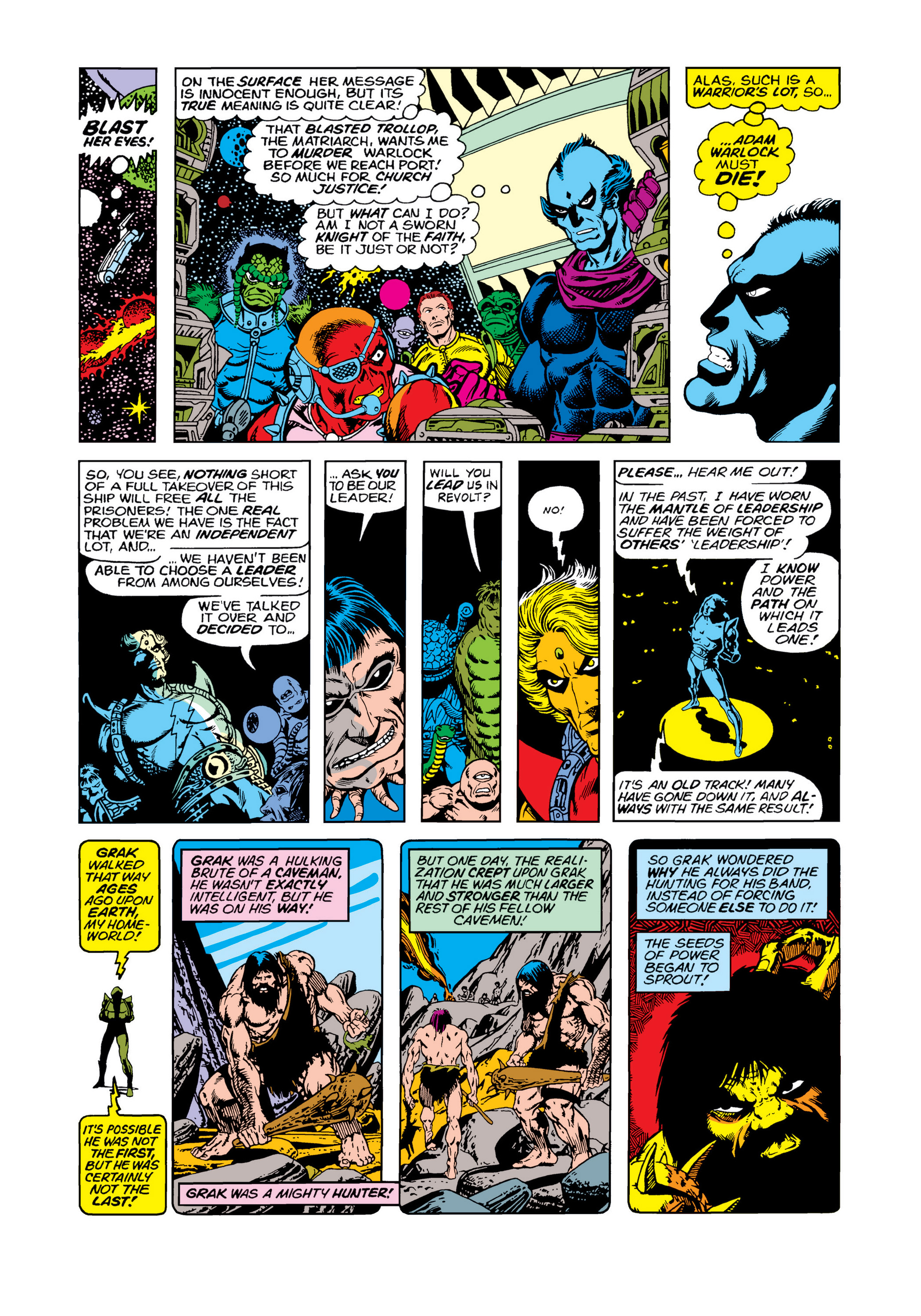 Read online Marvel Masterworks: Warlock comic -  Issue # TPB 2 (Part 1) - 35