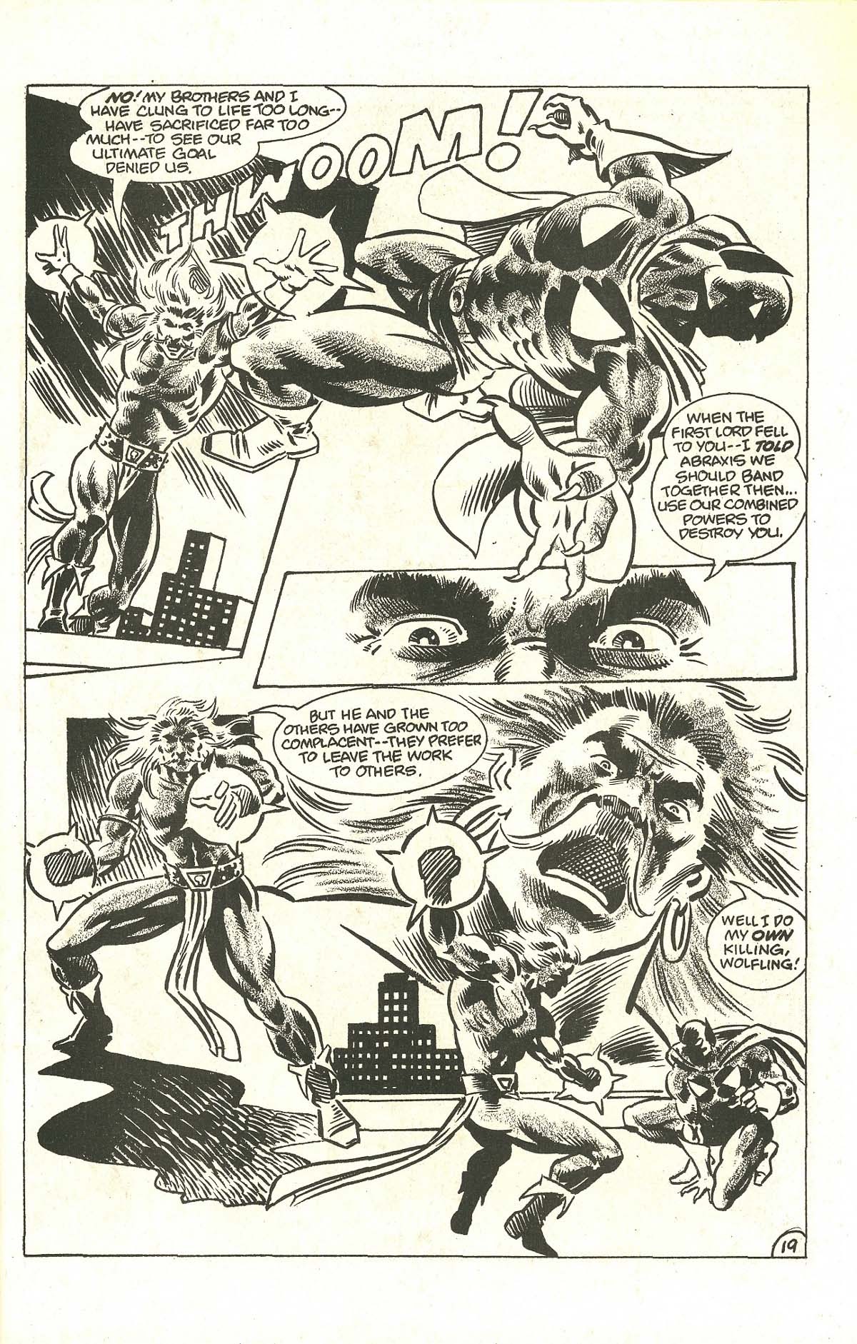 Read online Dark Wolf comic -  Issue #1 - 21