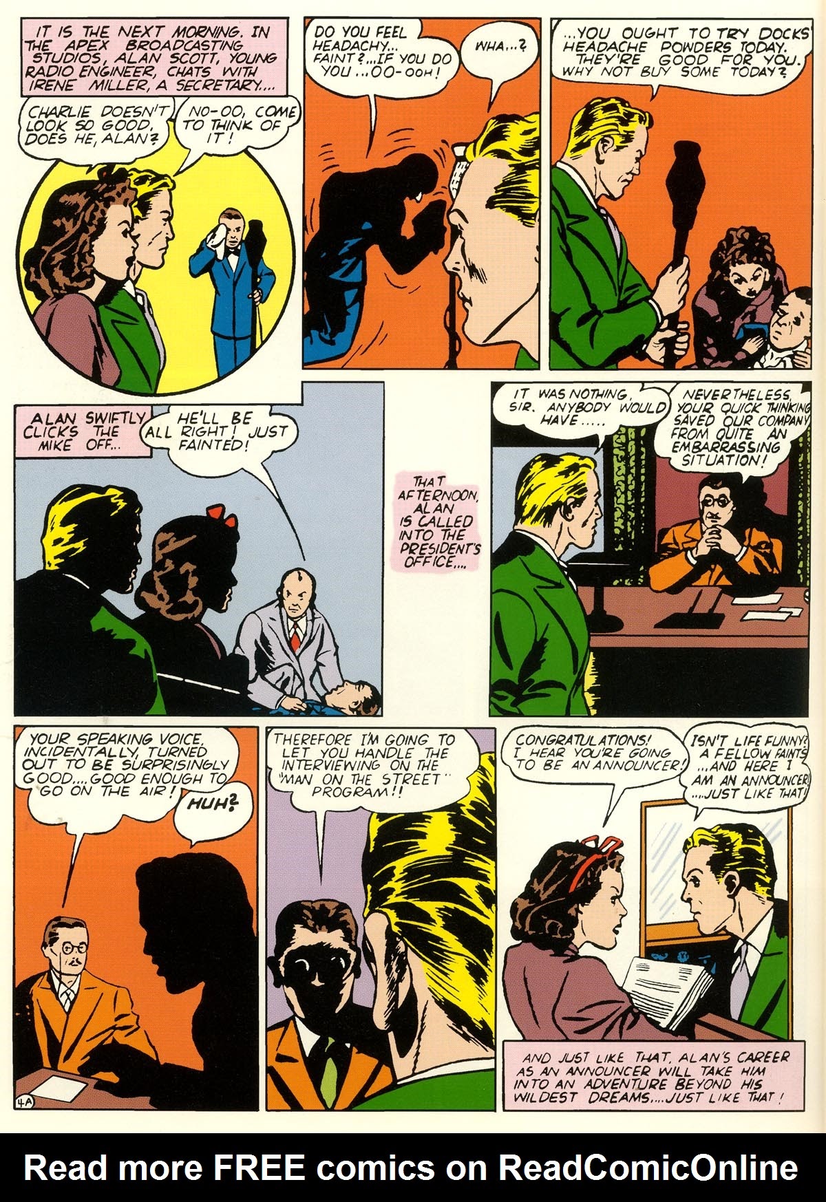 Read online Golden Age Green Lantern Archives comic -  Issue # TPB 2 (Part 2) - 21