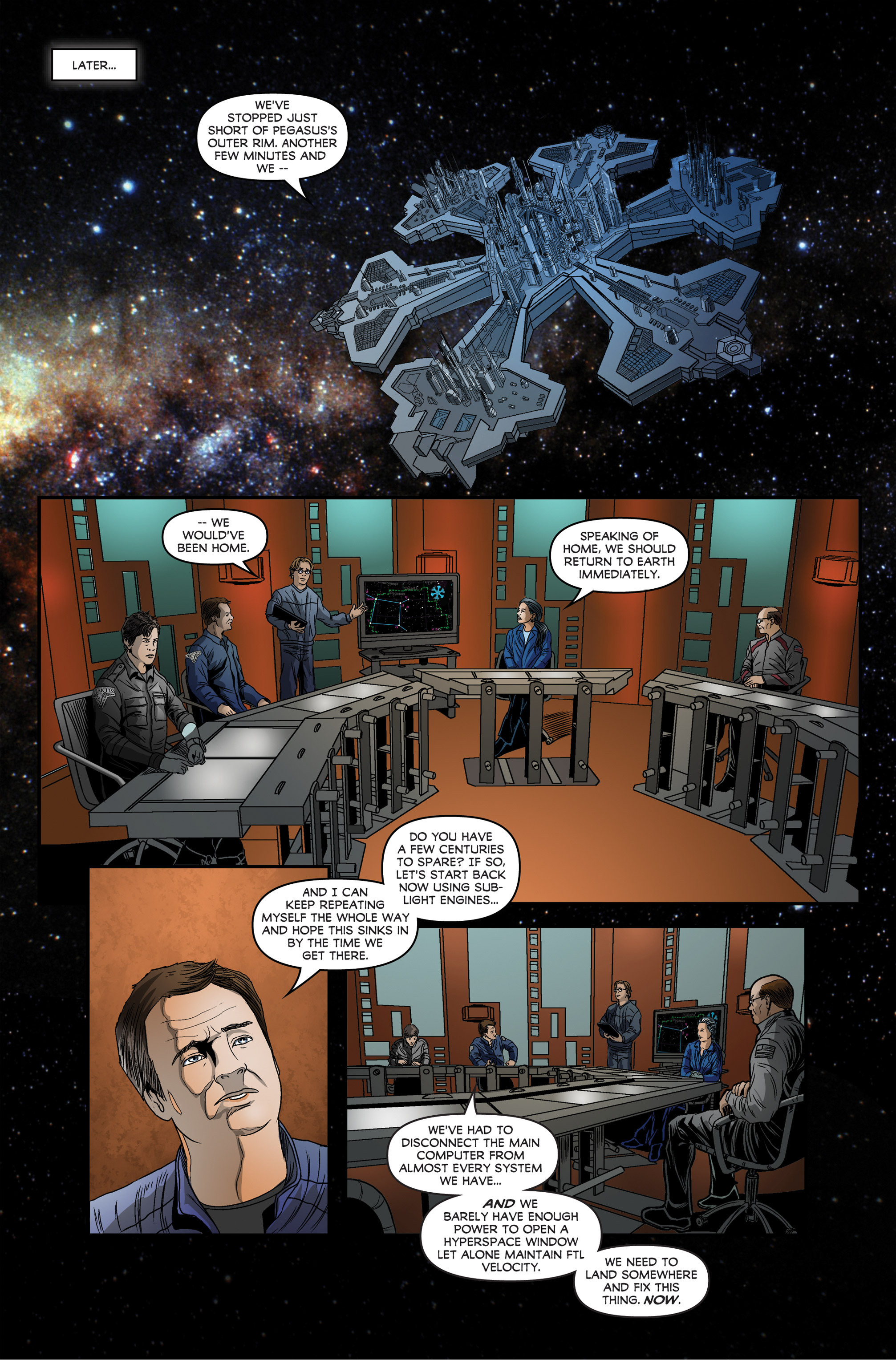 Read online Stargate Atlantis: Gateways comic -  Issue #1 - 7