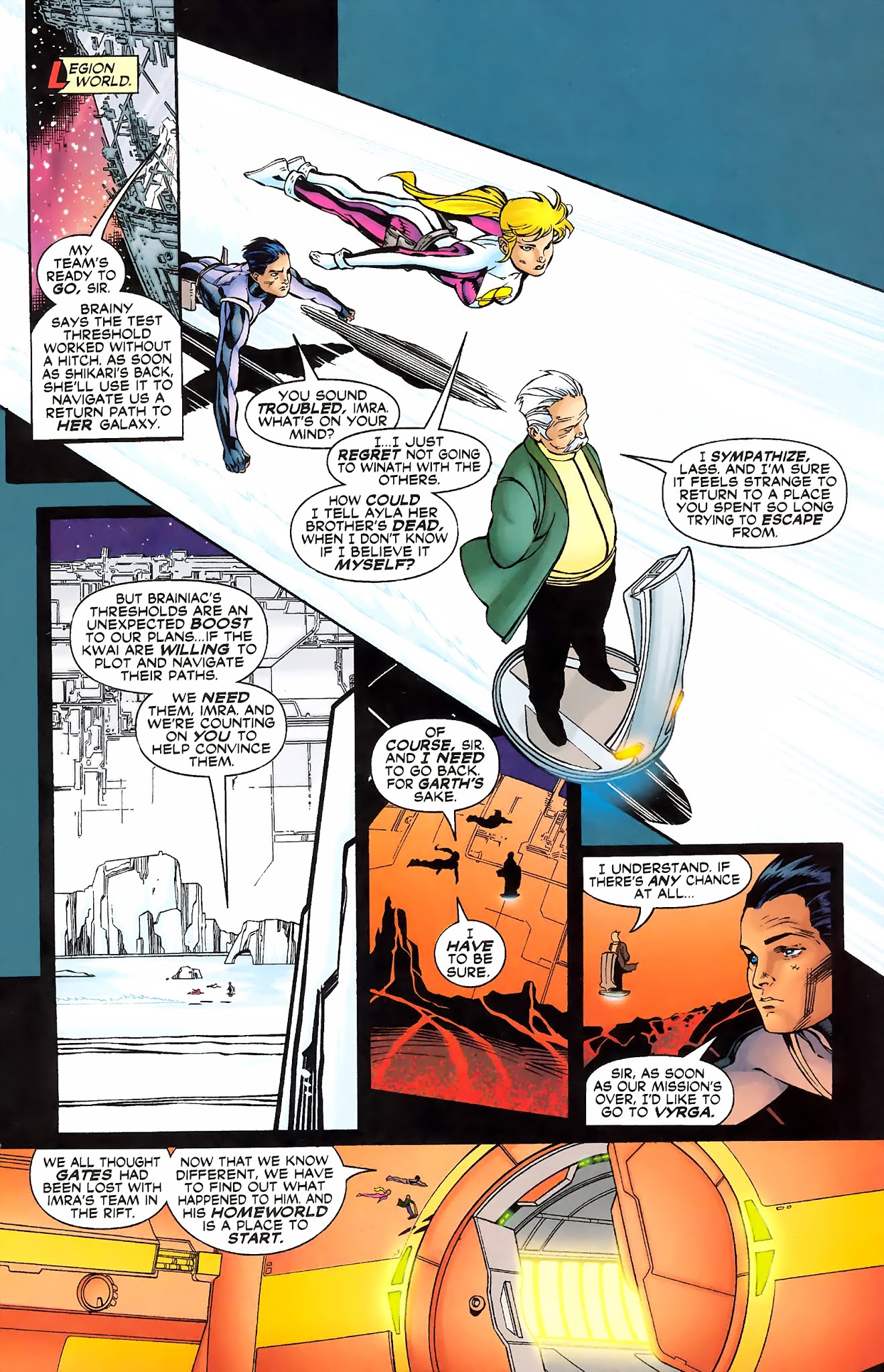 Read online Legion of Super-Heroes: 1,050 Years in the Future comic -  Issue # TPB (Part 2) - 116