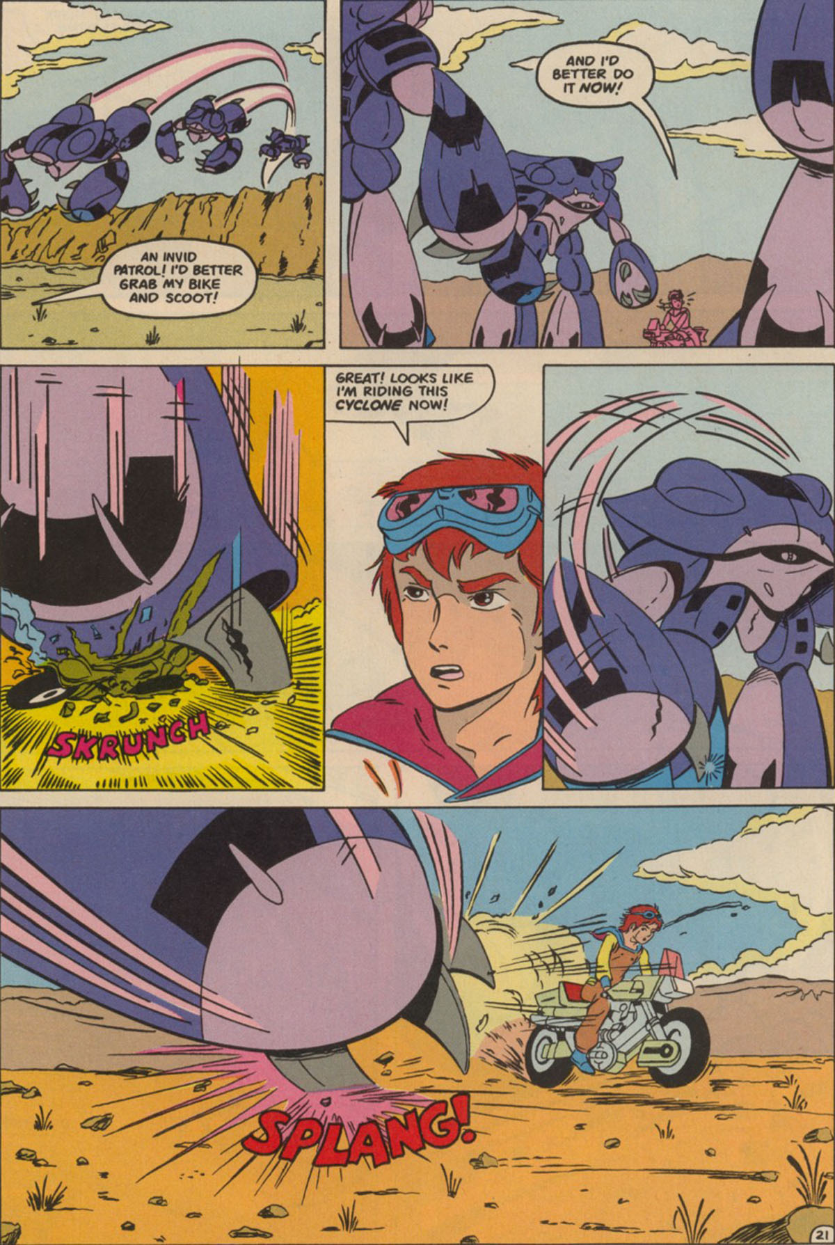 Read online Robotech The New Generation comic -  Issue #1 - 29