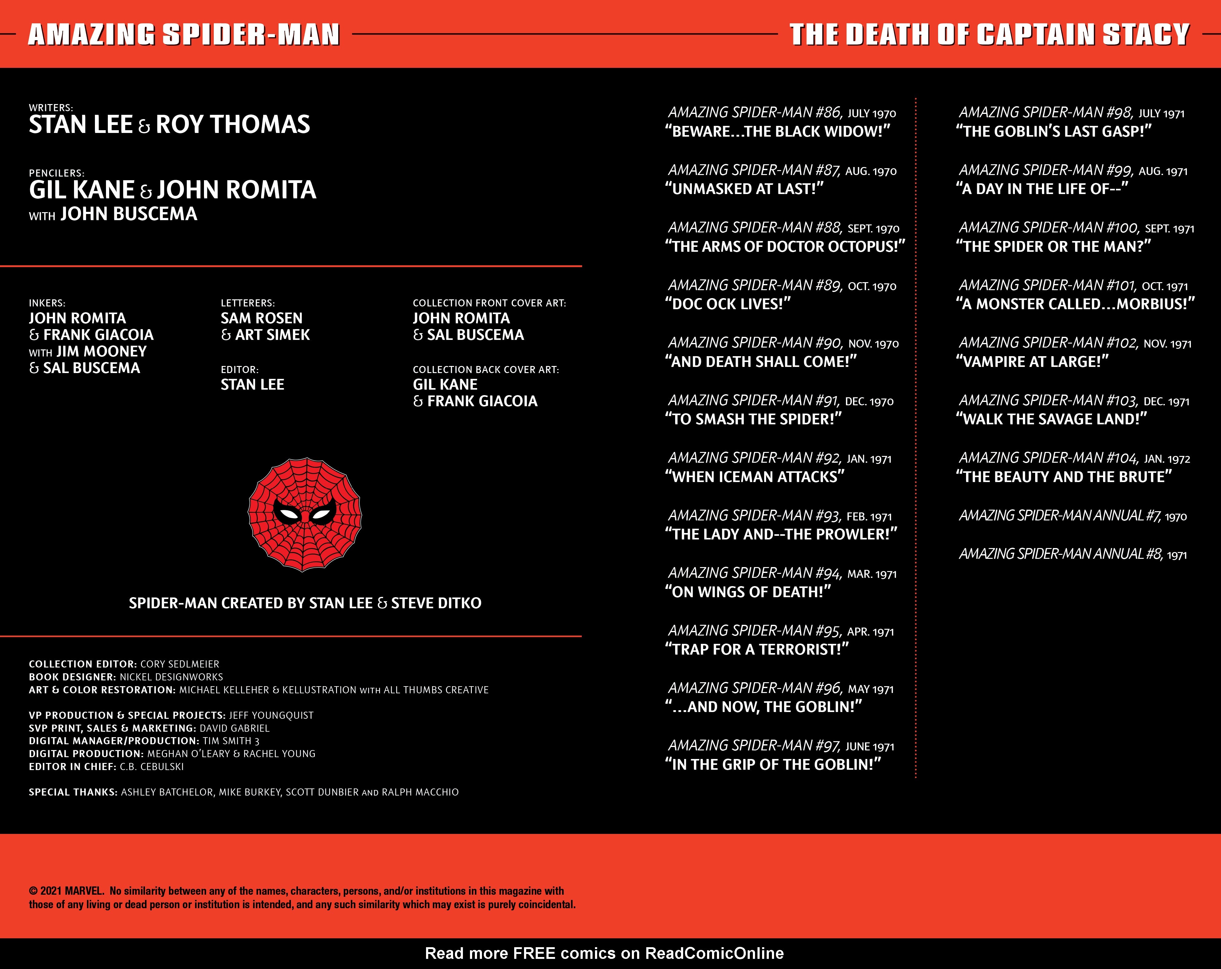 Read online Amazing Spider-Man Epic Collection comic -  Issue # The Death of Captain Stacy (Part 1) - 3