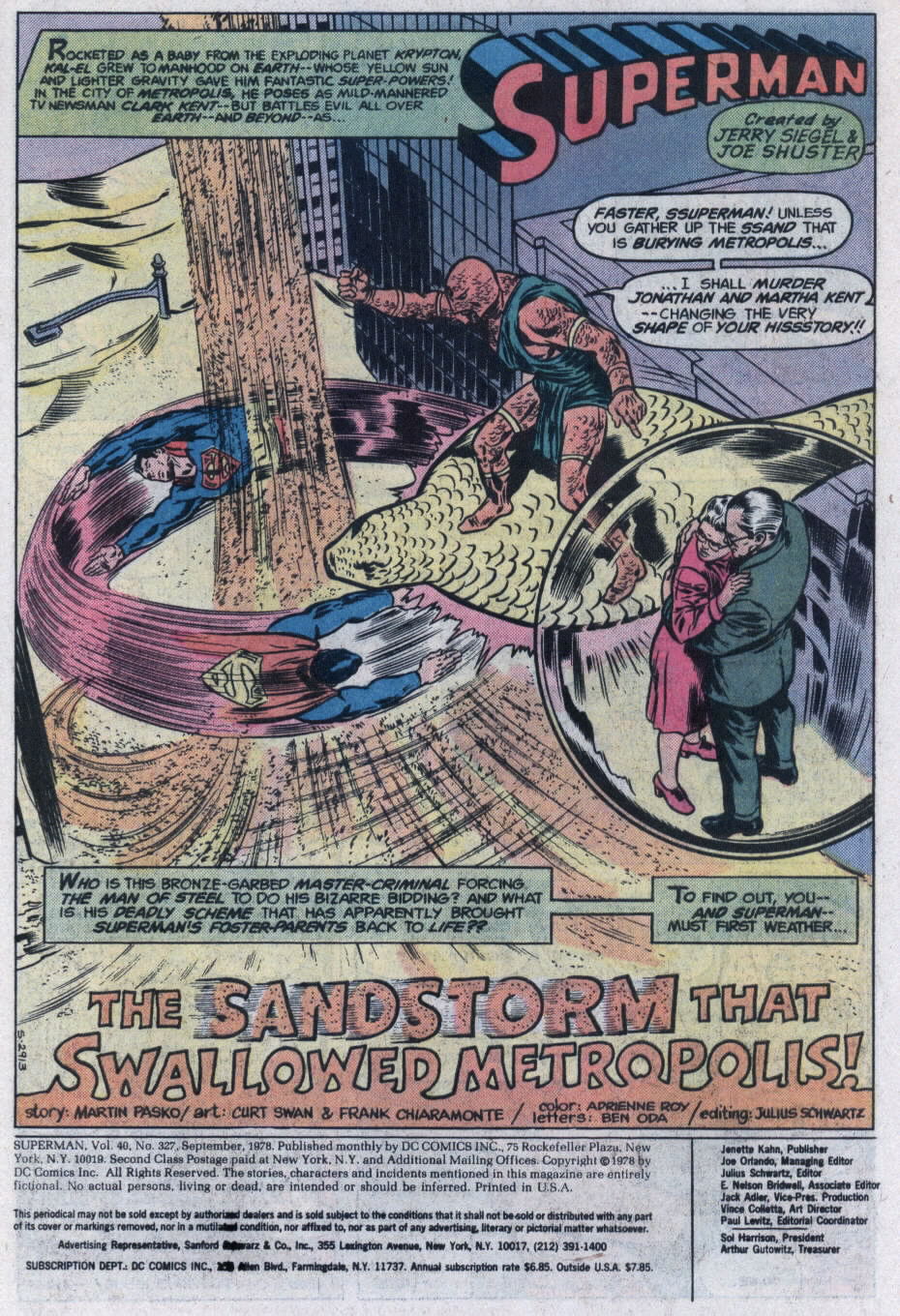 Read online Superman (1939) comic -  Issue #327 - 2