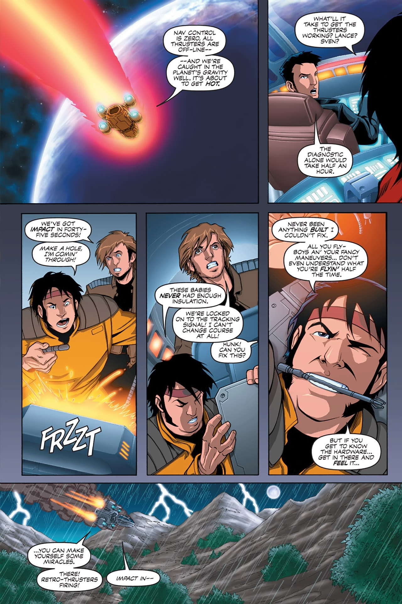Read online Voltron: Defender of the Universe (Existed) comic -  Issue #1 - 14