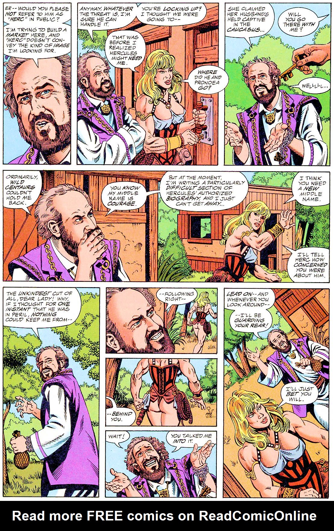 Read online Hercules: The Legendary Journeys comic -  Issue #2 - 13