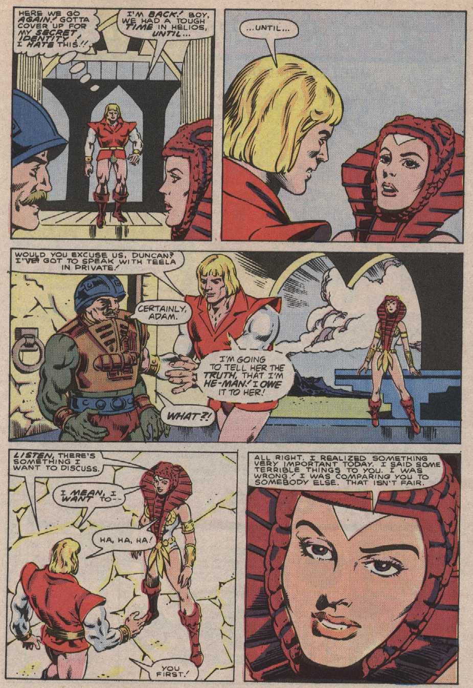 Read online Masters of the Universe (1986) comic -  Issue #10 - 21