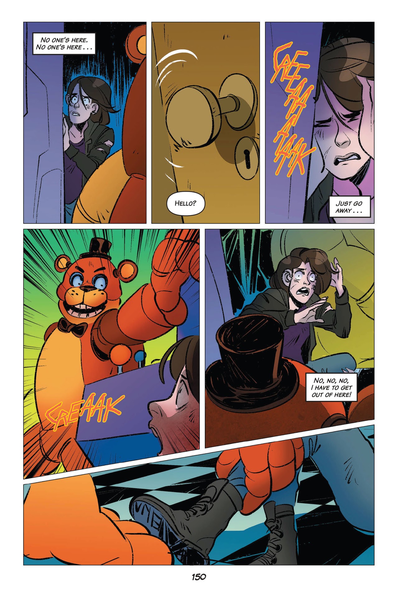 Read online Five Nights At Freddy's comic -  Issue # The Twisted Ones (Part 2) - 52
