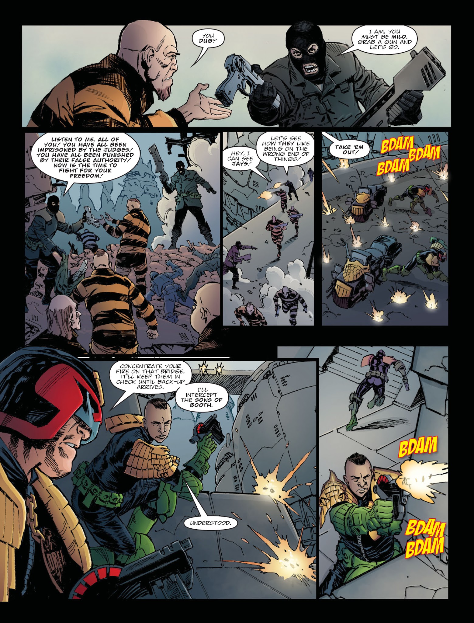 Read online 2000 AD comic -  Issue #2078 - 6