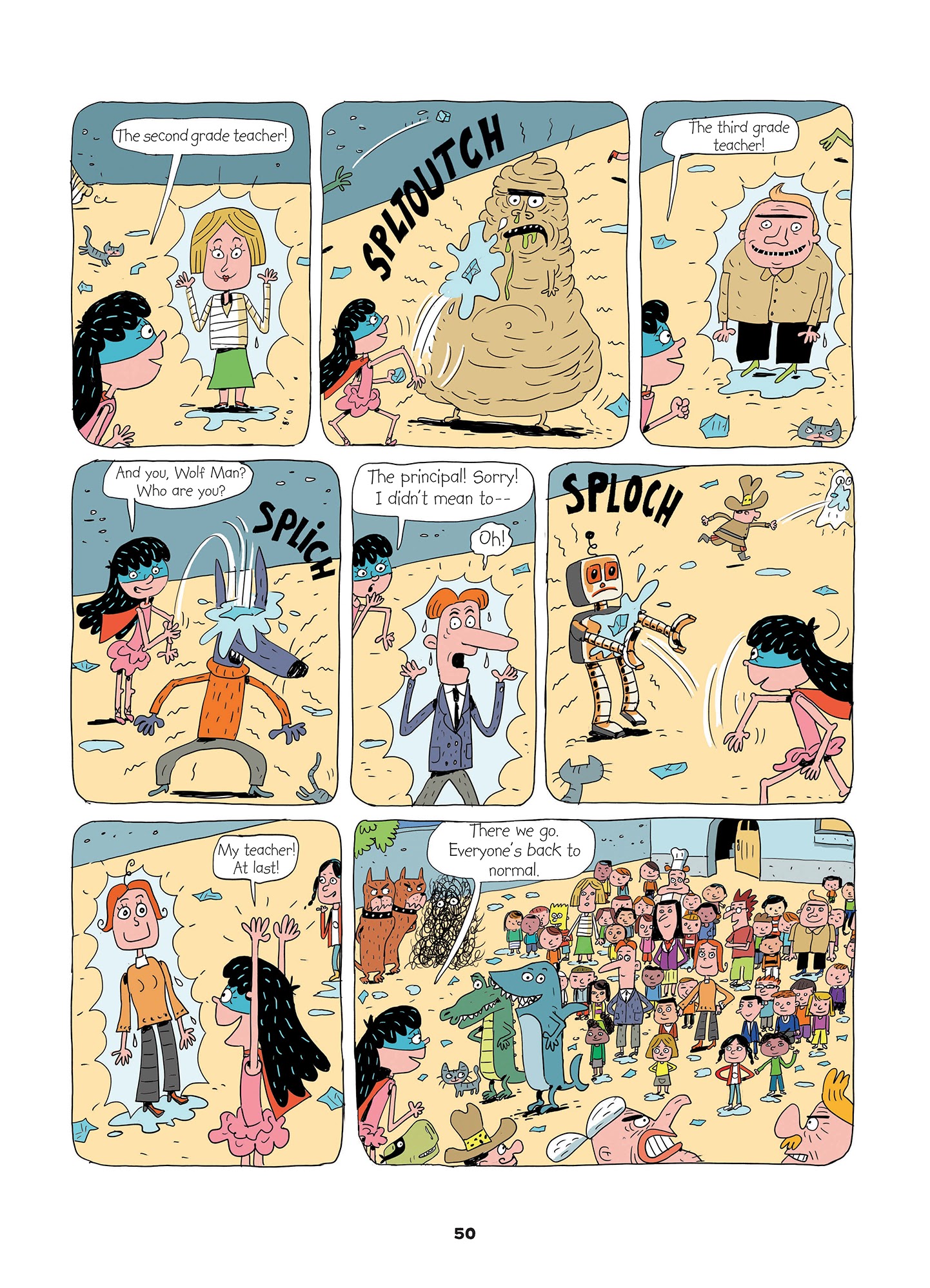 Read online Lola's Super Club comic -  Issue # TPB 2 - 52