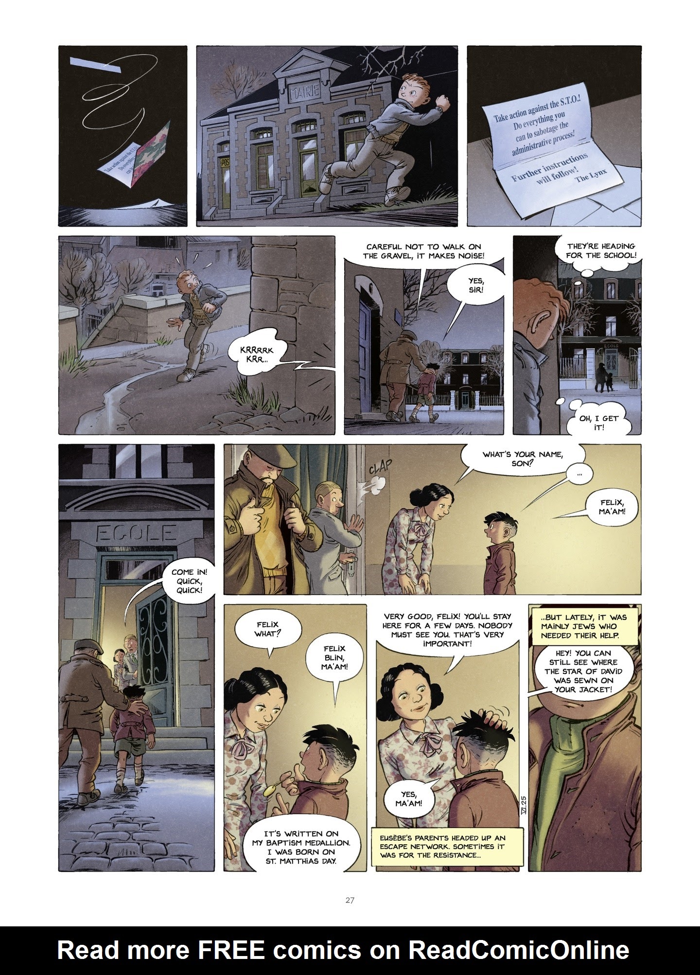 Read online Children of the Resistance comic -  Issue #6 - 27