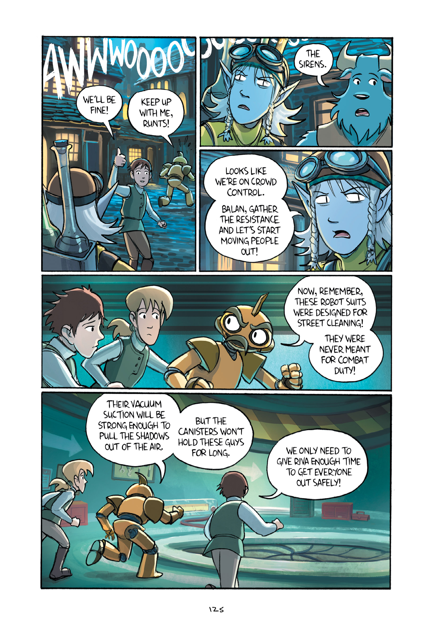Read online Amulet comic -  Issue #6 - 126
