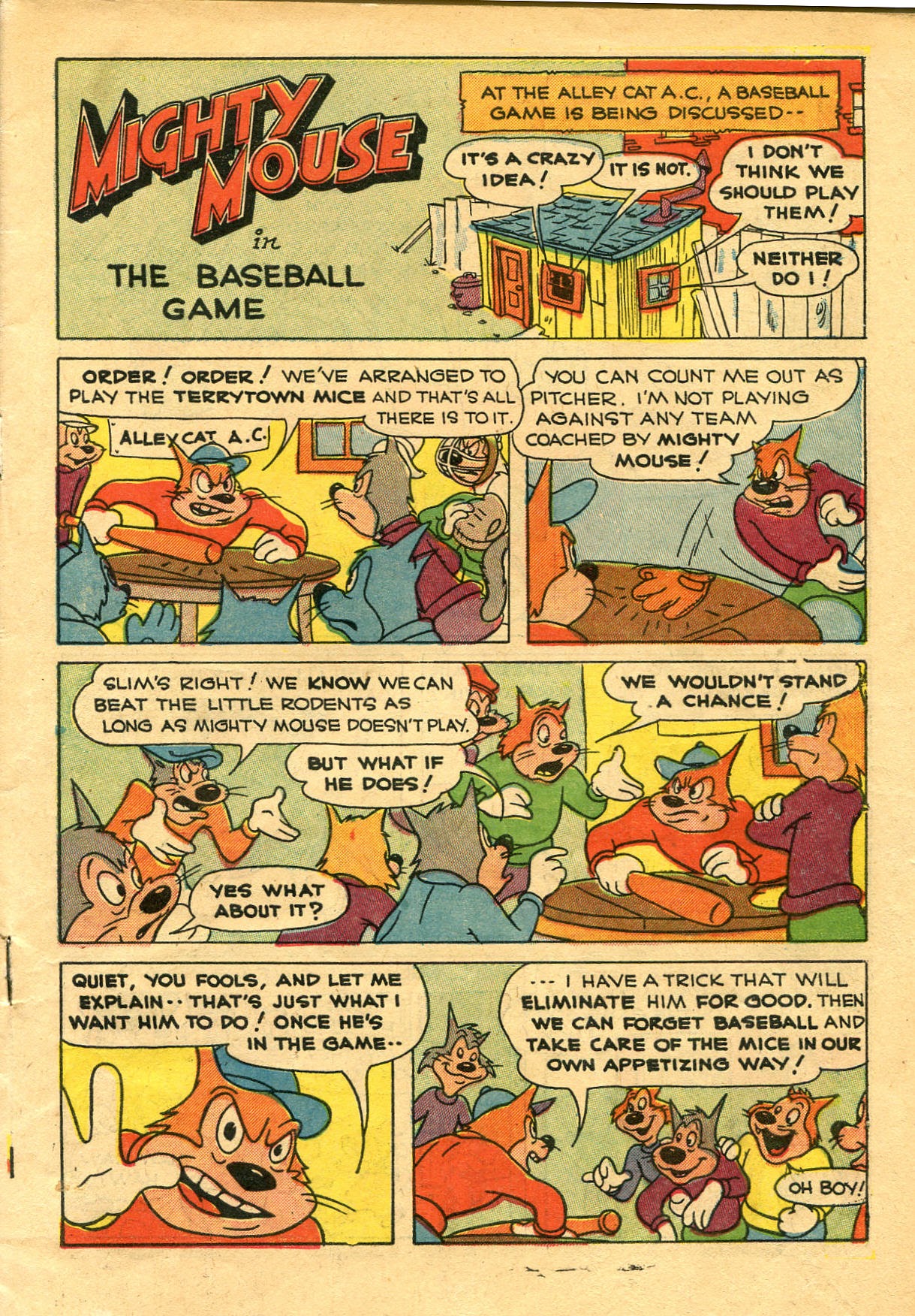 Read online Paul Terry's Mighty Mouse Comics comic -  Issue #22 - 3