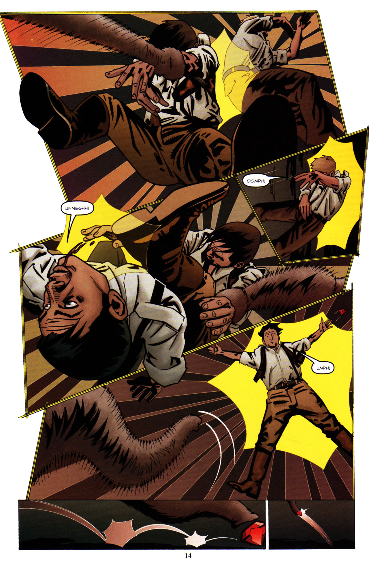 Read online The Mummy: The Rise and Fall of Xango's Ax comic -  Issue #2 - 15