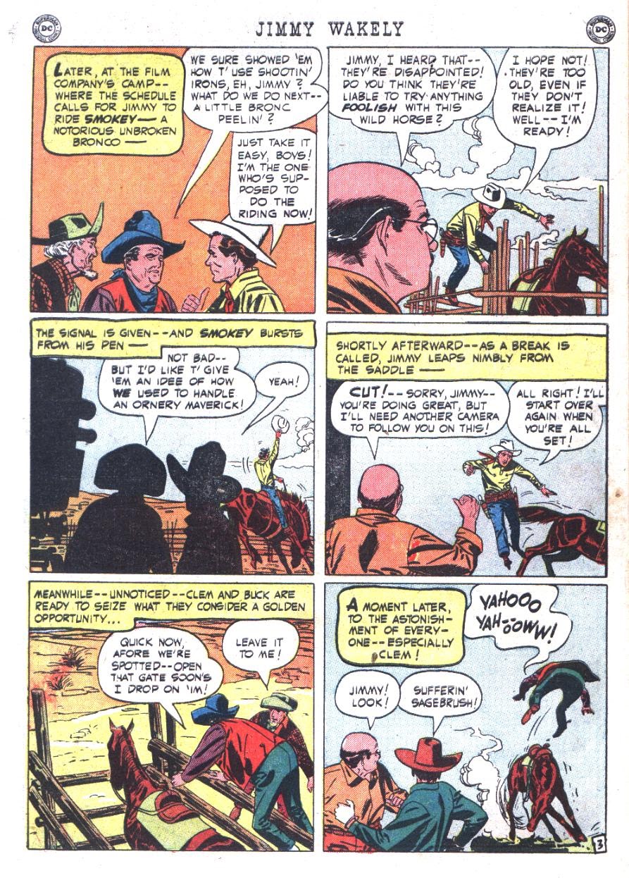 Read online Jimmy Wakely comic -  Issue #9 - 6