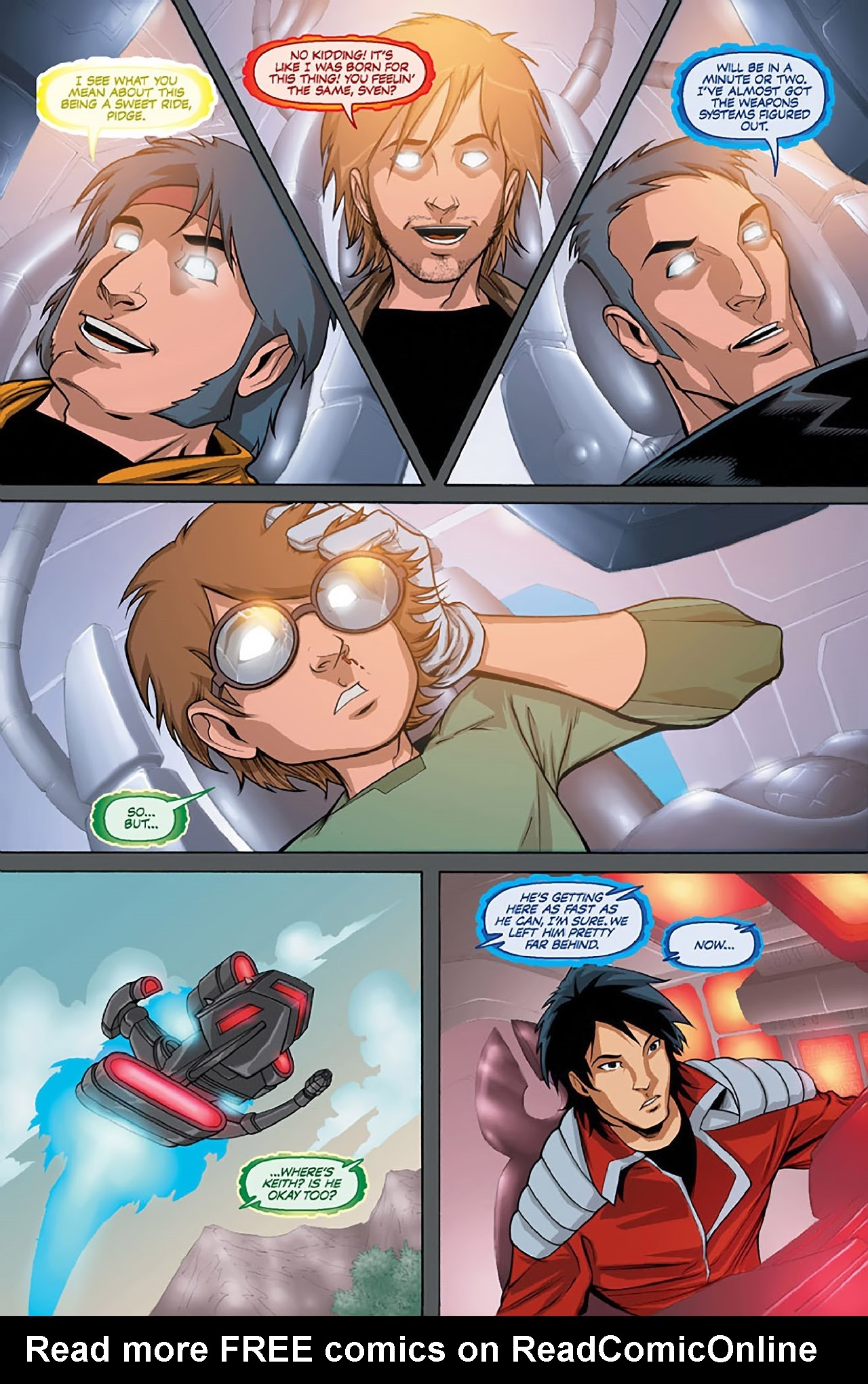 Read online Voltron: Defender of the Universe (Existed) comic -  Issue #3 - 12