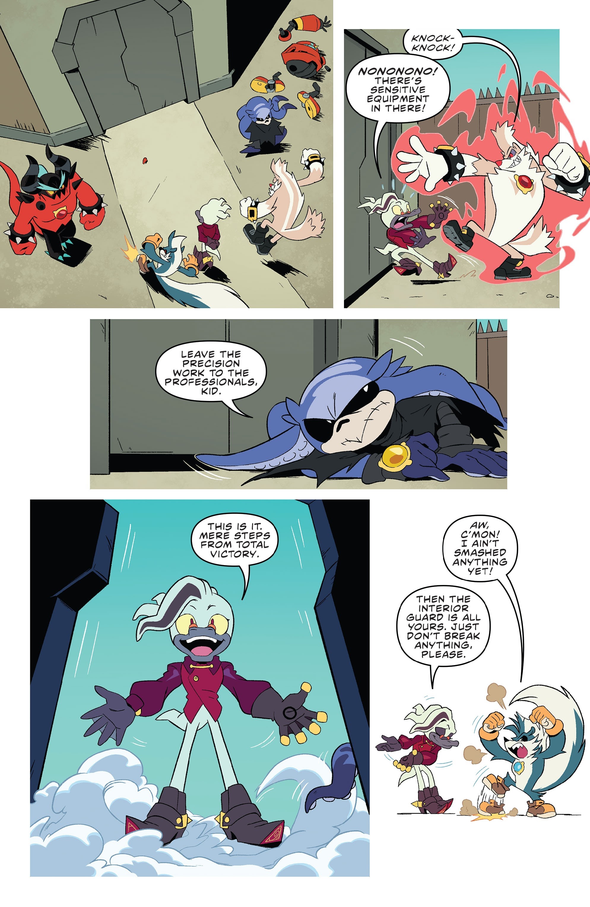 Read online Sonic the Hedgehog: Bad Guys comic -  Issue #3 - 16