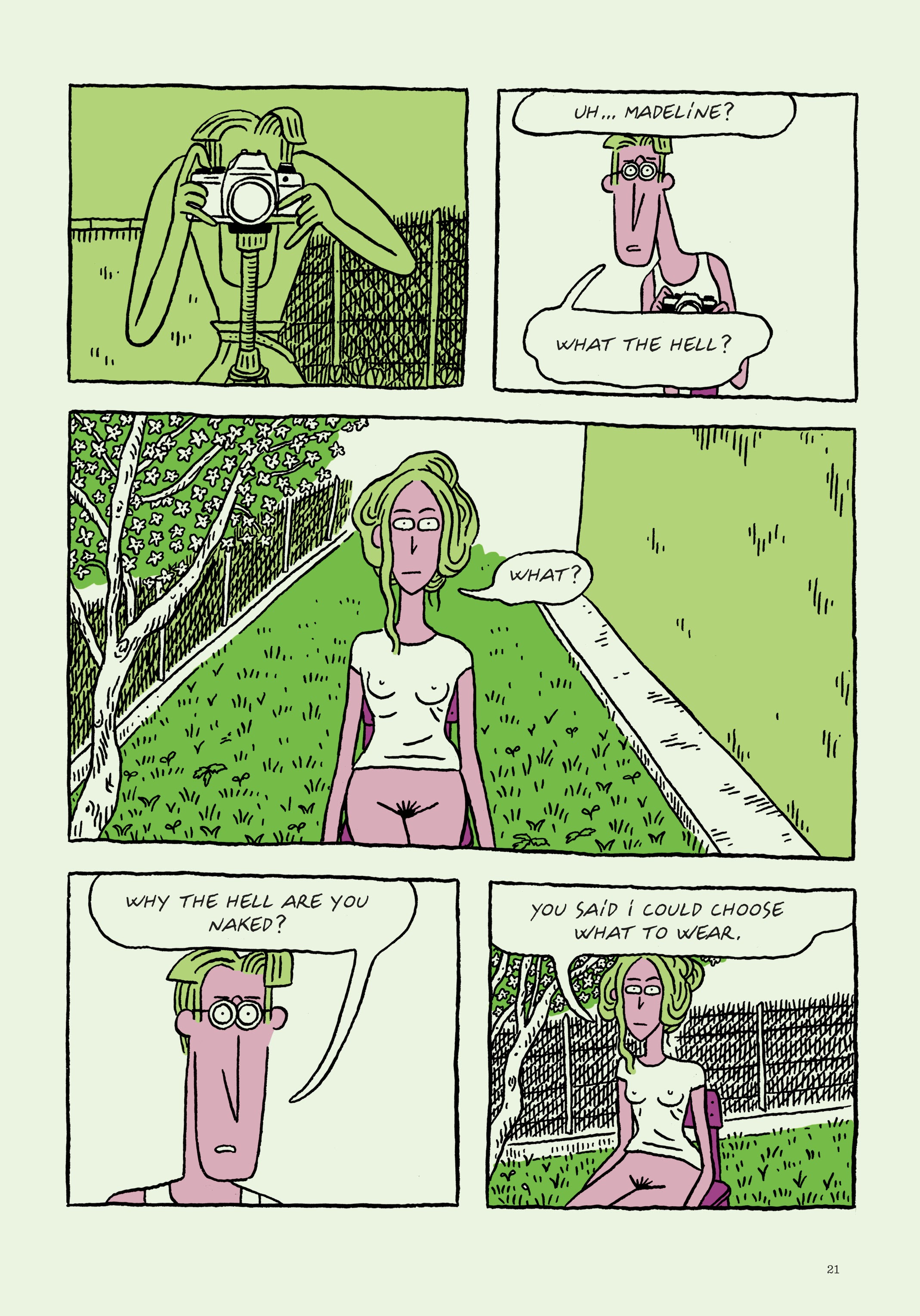 Read online Now: The New Comics Anthology comic -  Issue #7 - 22