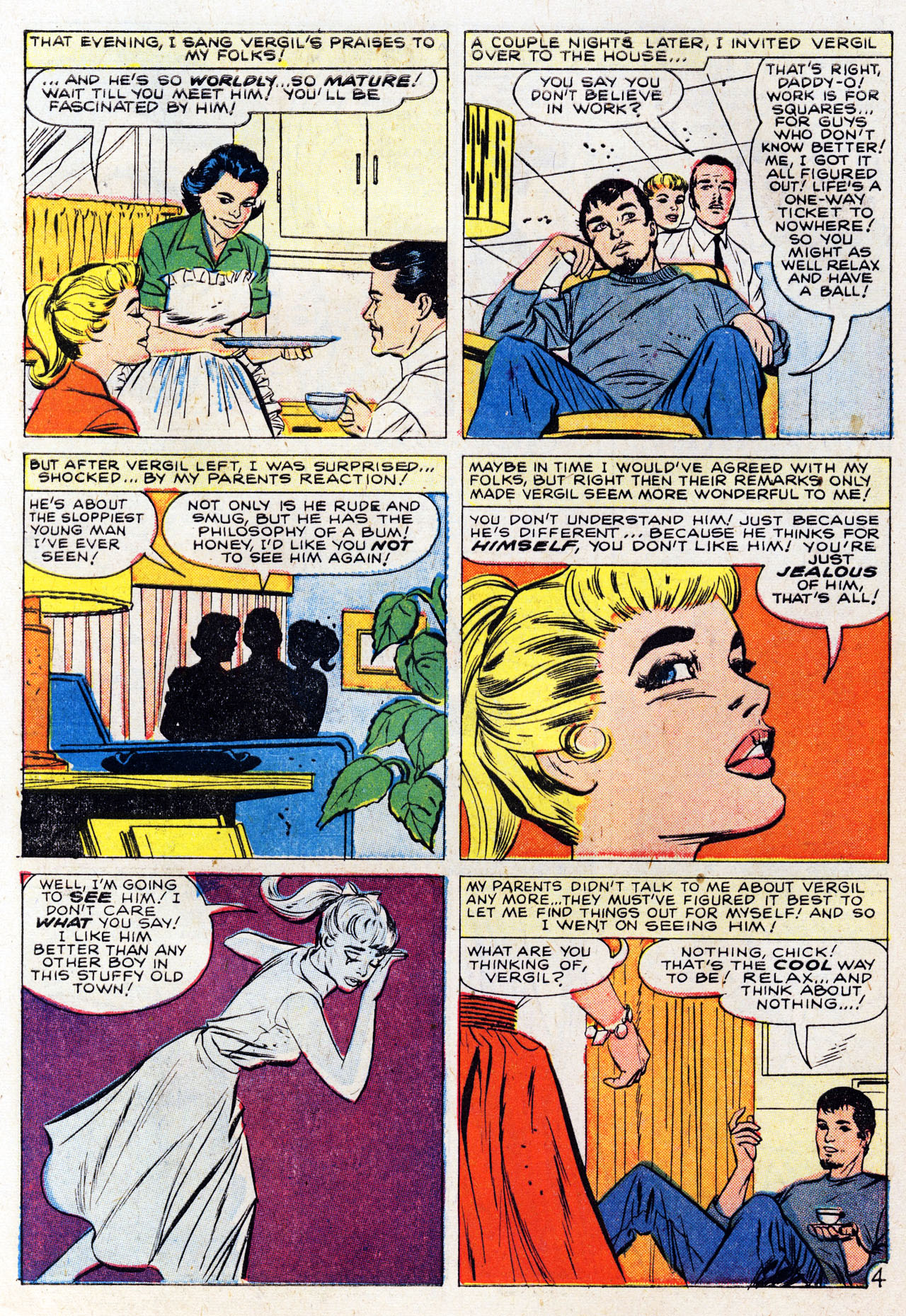 Read online Teen-Age Romance comic -  Issue #78 - 6