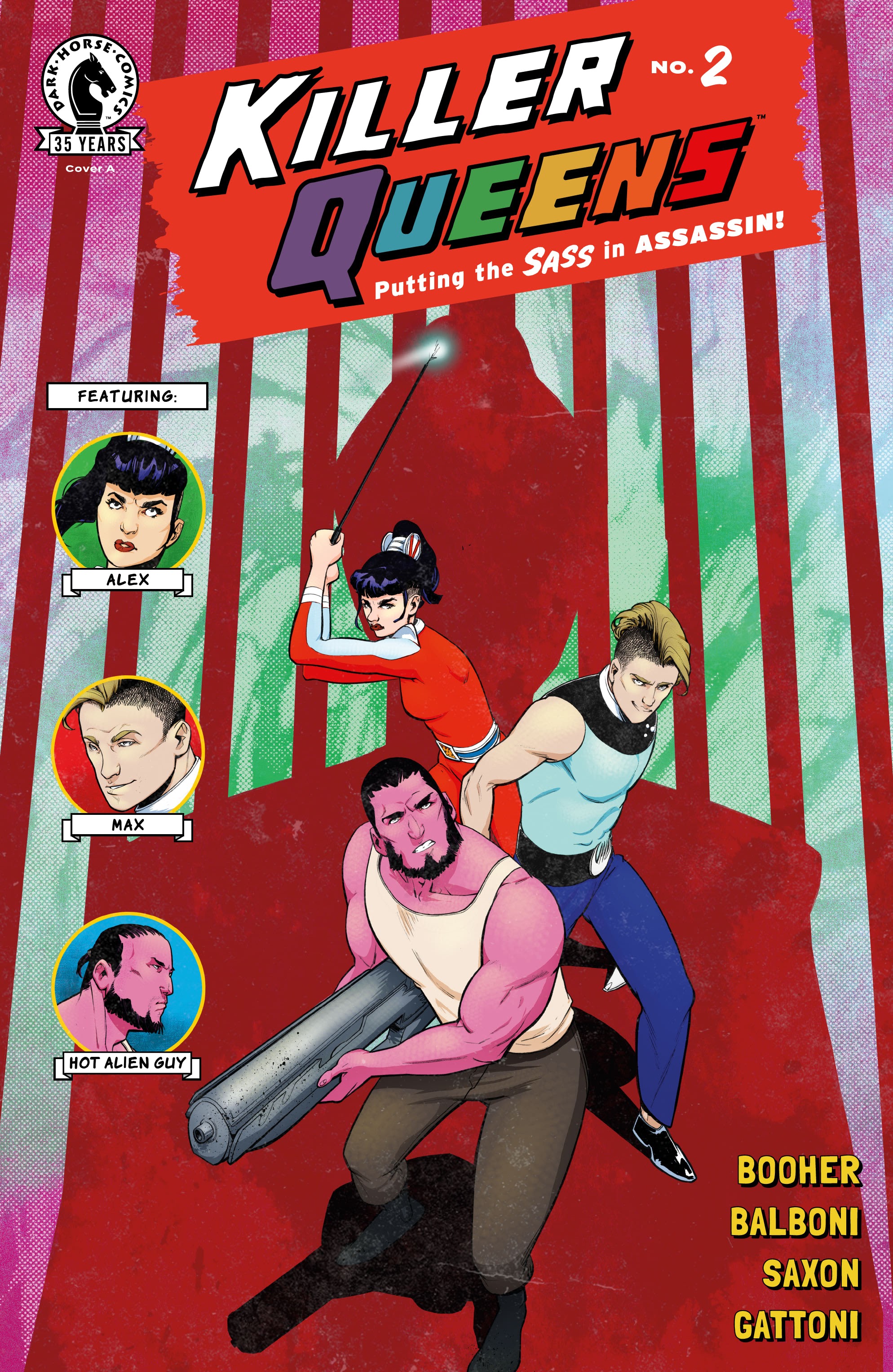 Read online Killer Queens comic -  Issue #2 - 1