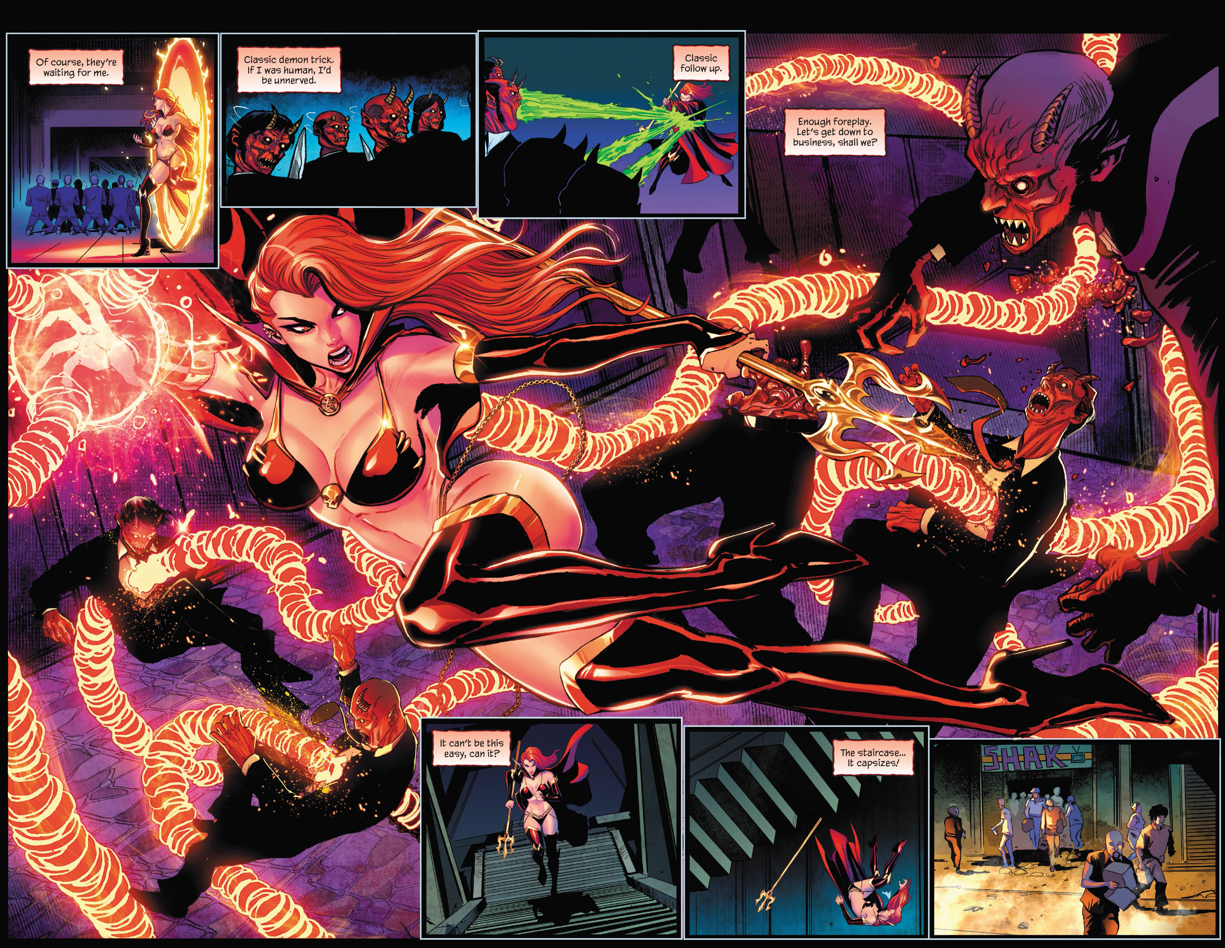 Read online Lady Satanus: Sinister Urge comic -  Issue # TPB - 39