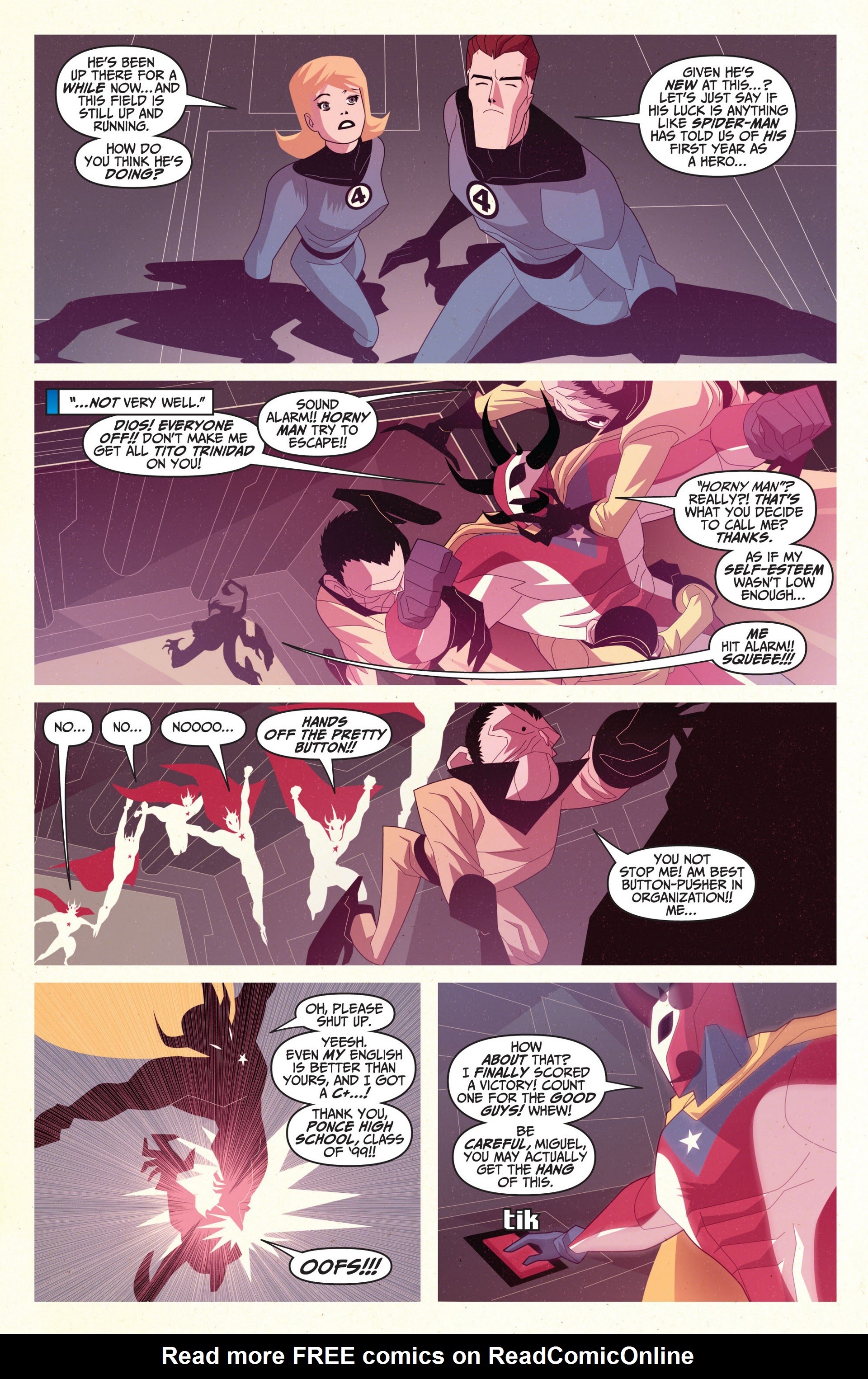 Read online Fantastic Four in...Ataque del M.O.D.O.K.! comic -  Issue # Full - 30