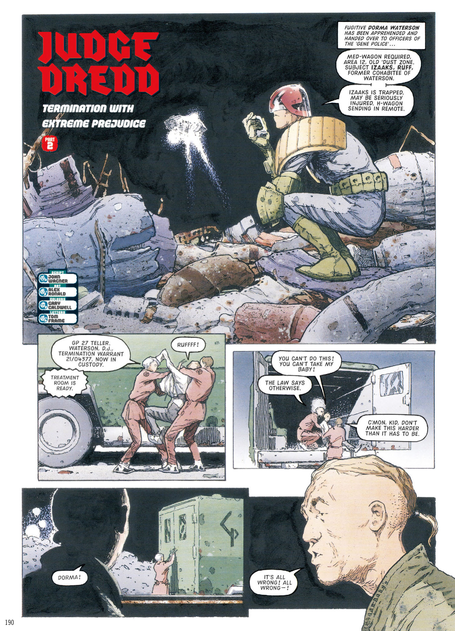 Read online Judge Dredd: The Complete Case Files comic -  Issue # TPB 29 - 192