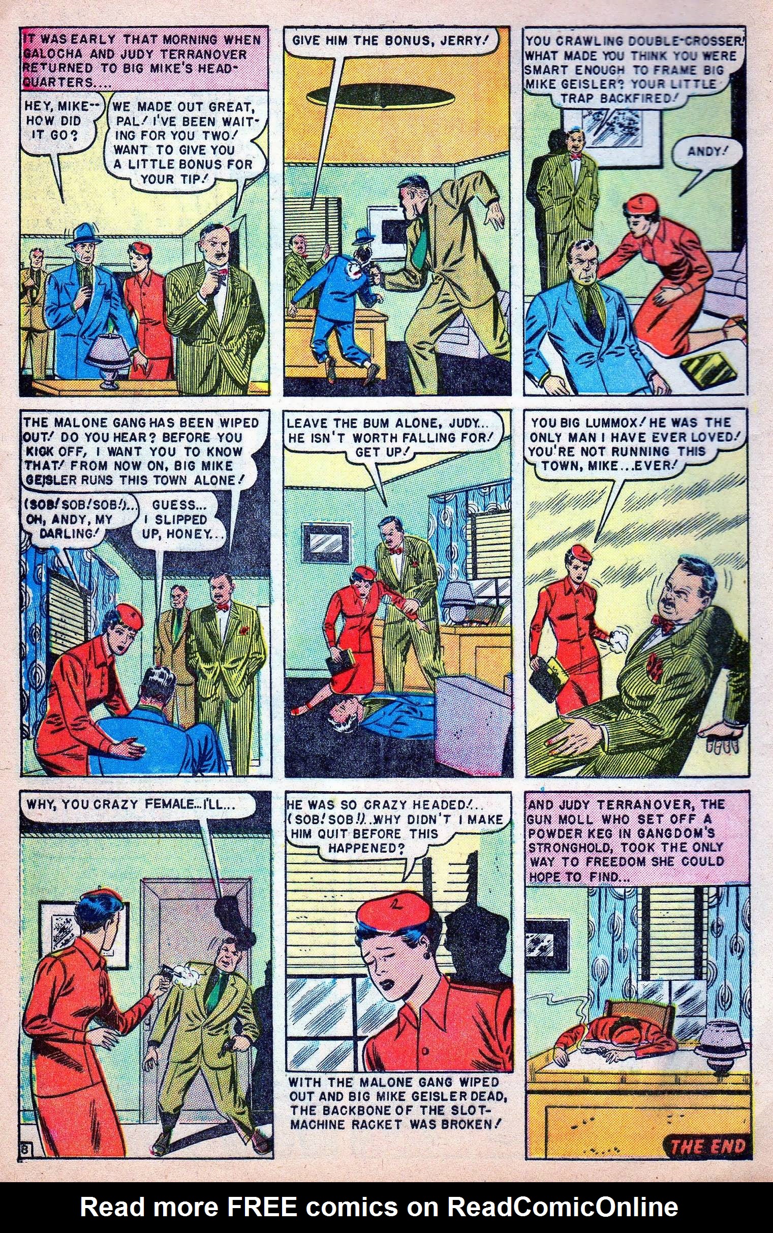 Read online Justice (1947) comic -  Issue #13 - 10