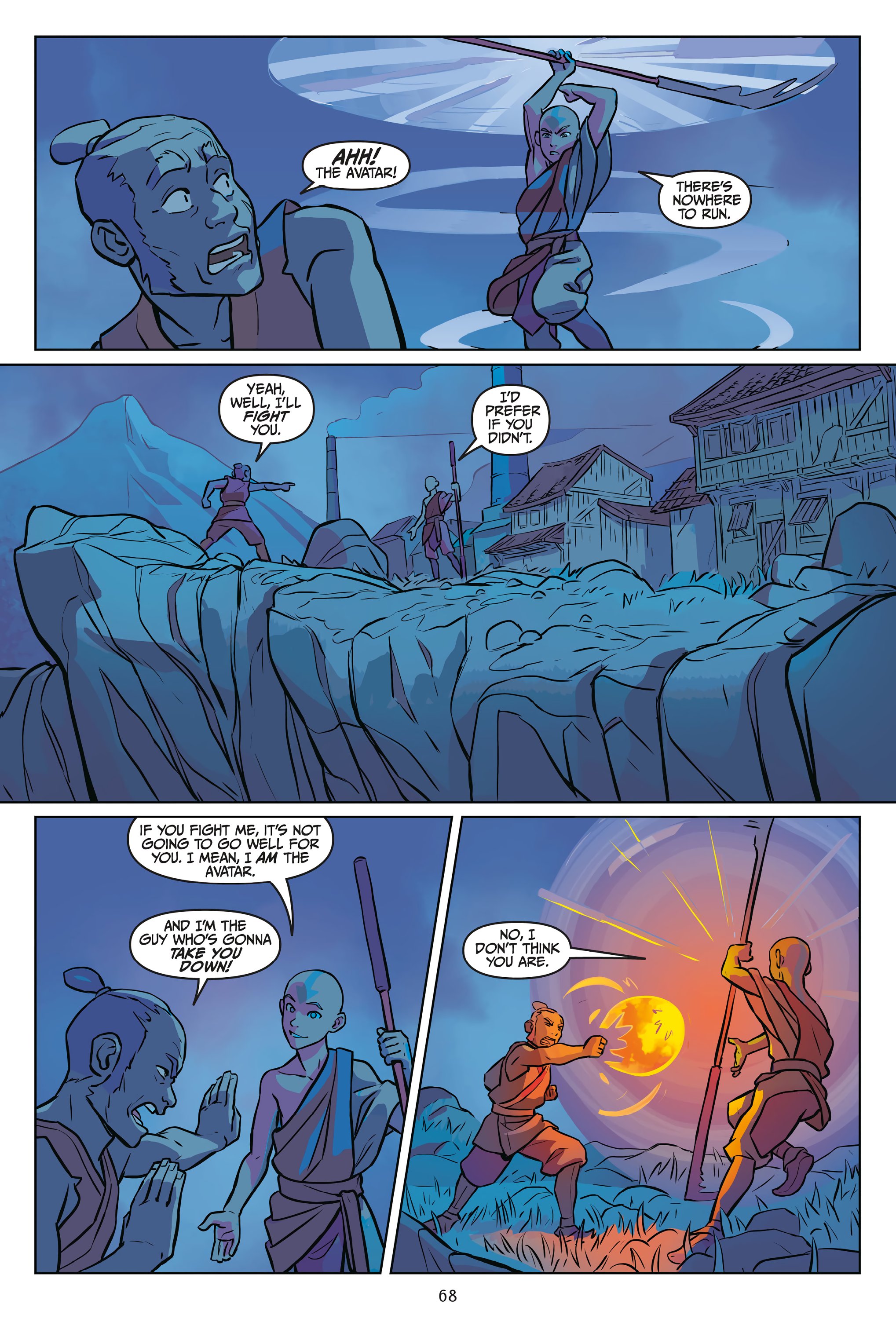 Read online Nickelodeon Avatar: The Last Airbender - Imbalance comic -  Issue # _Omnibus (Part 1) - 69