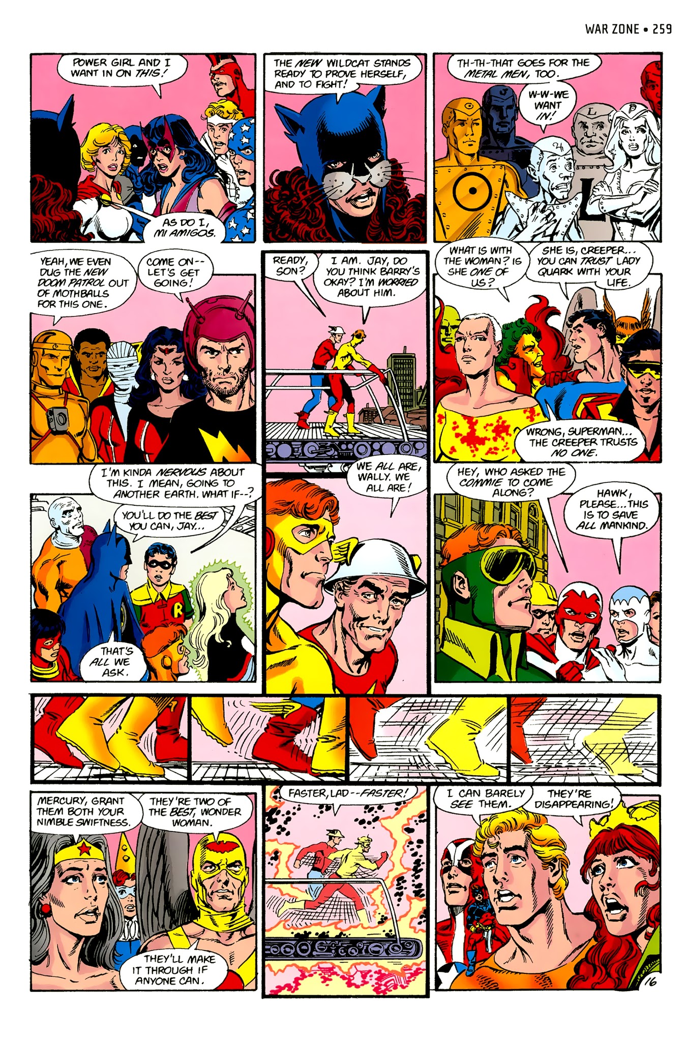 Read online Crisis on Infinite Earths (1985) comic -  Issue # _Absolute Edition 2 - 185